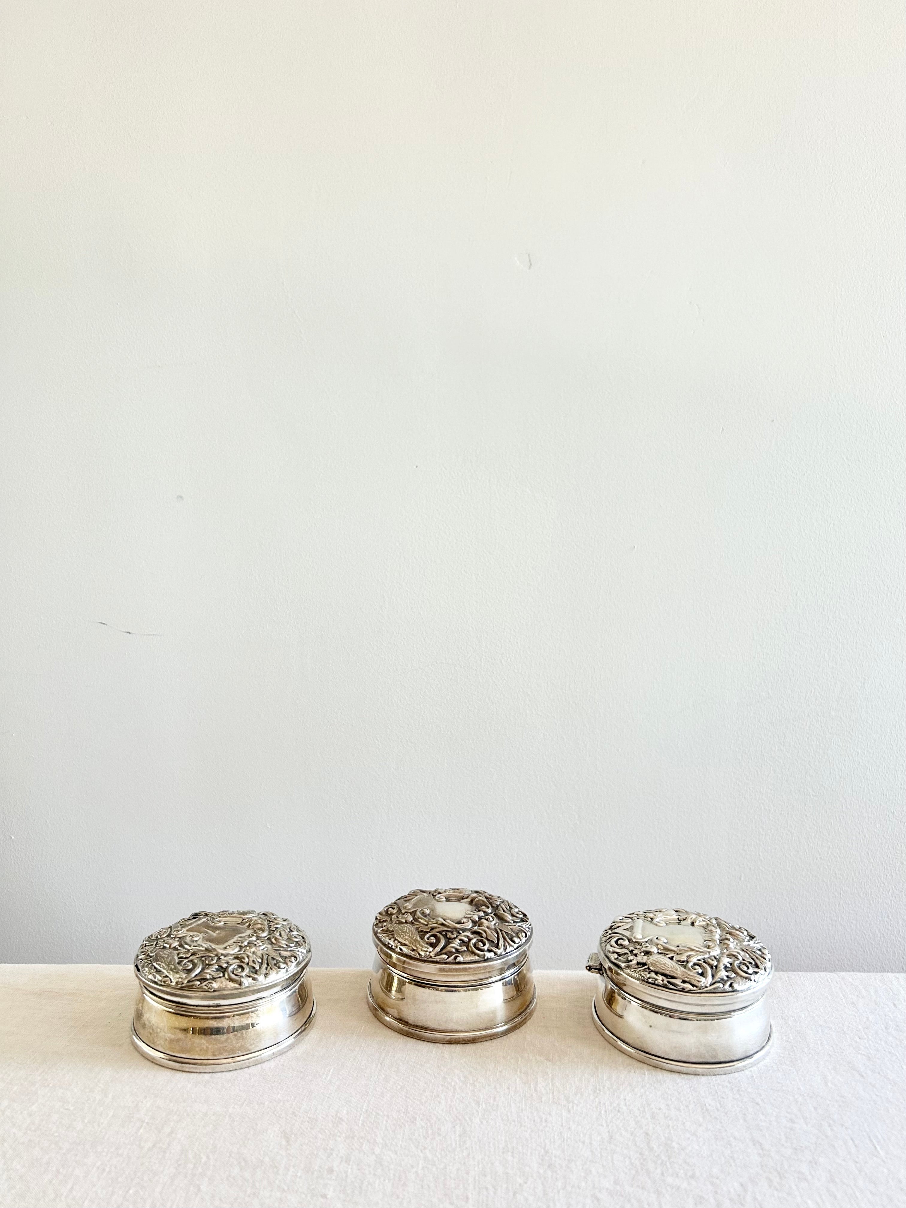 Historic Silver Ring Box