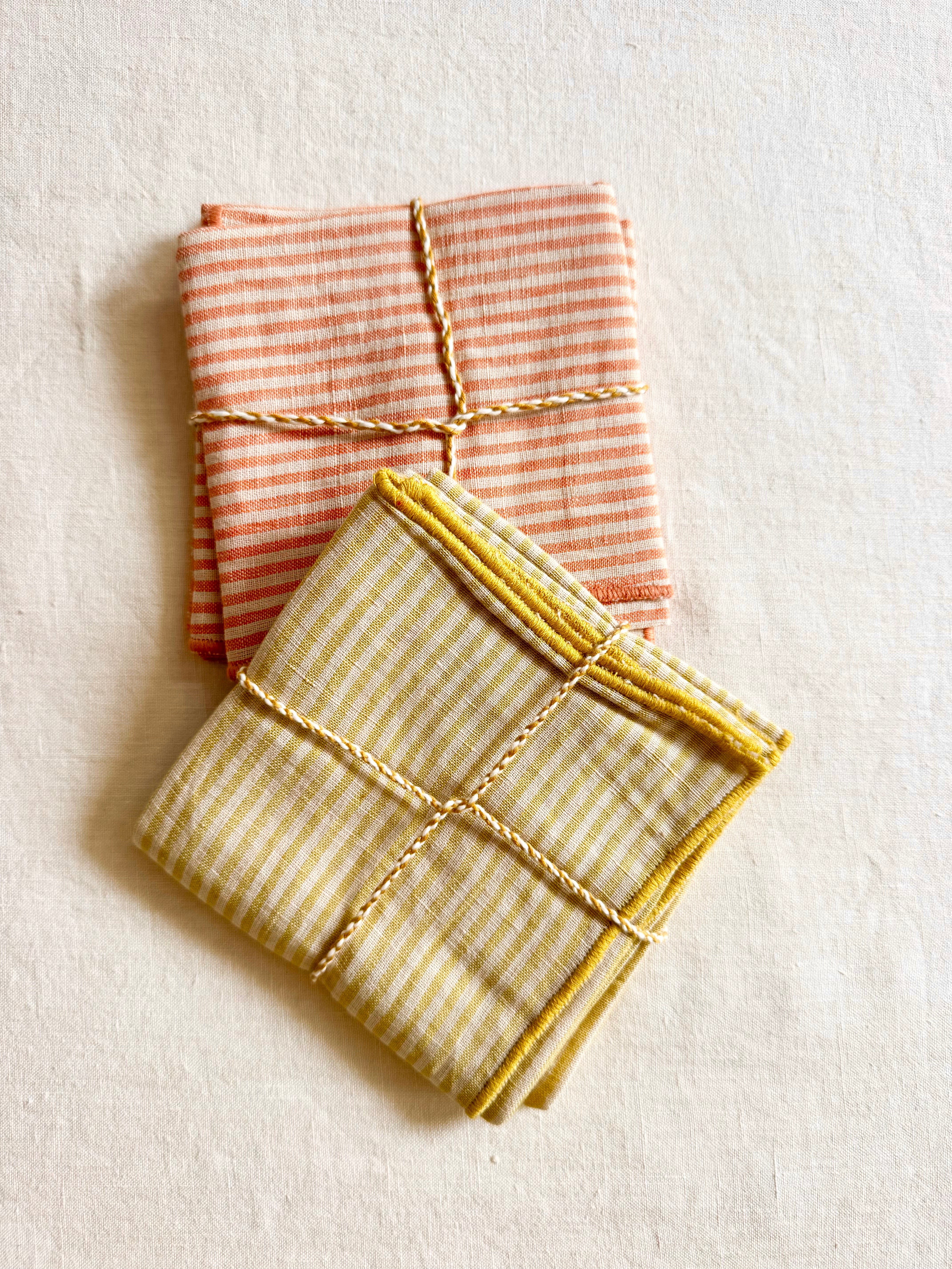 Chandra Napkins - Absynthe Stripes- S/2