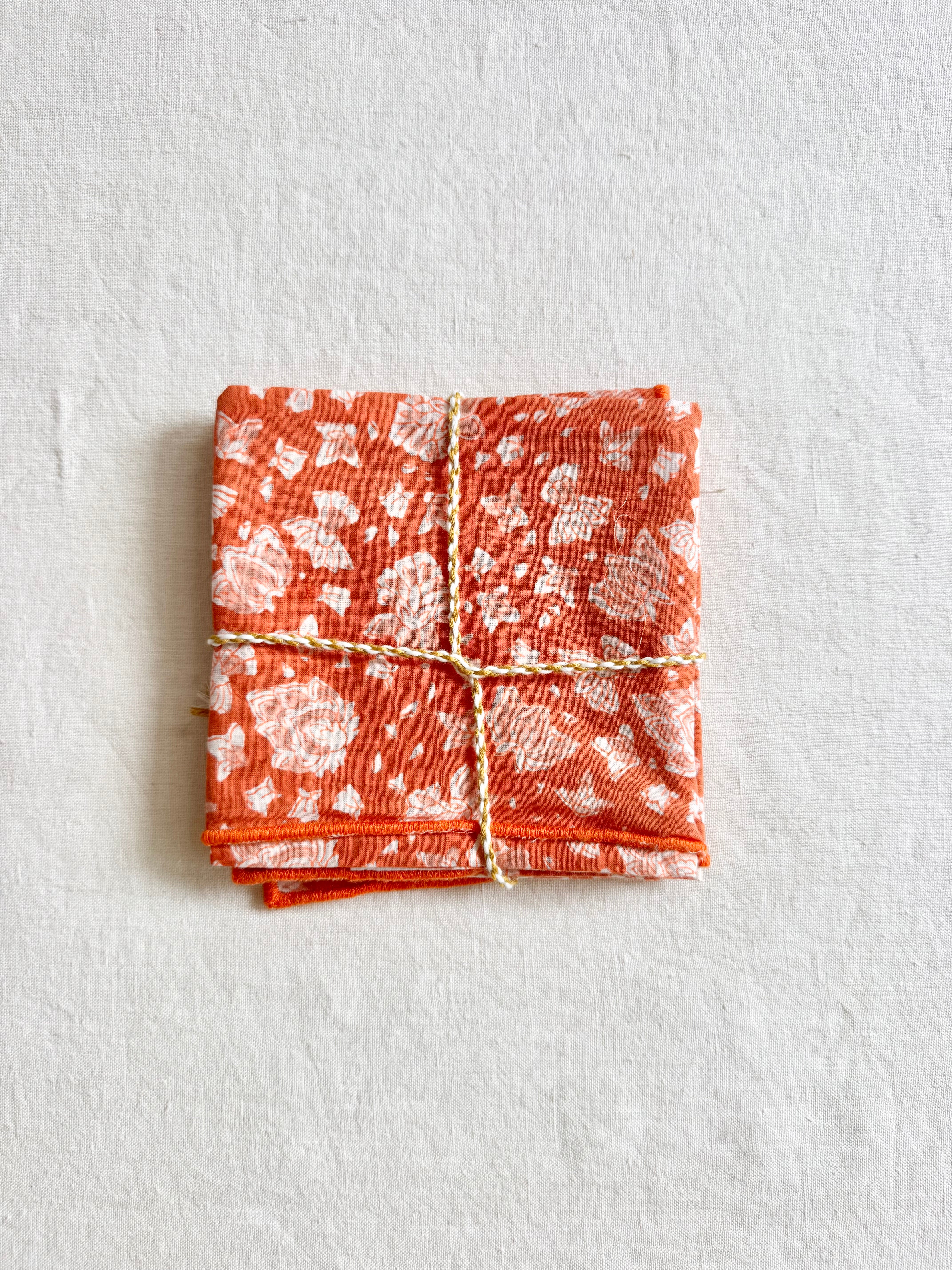 Arushi Napkins - Pumpkin - S/2