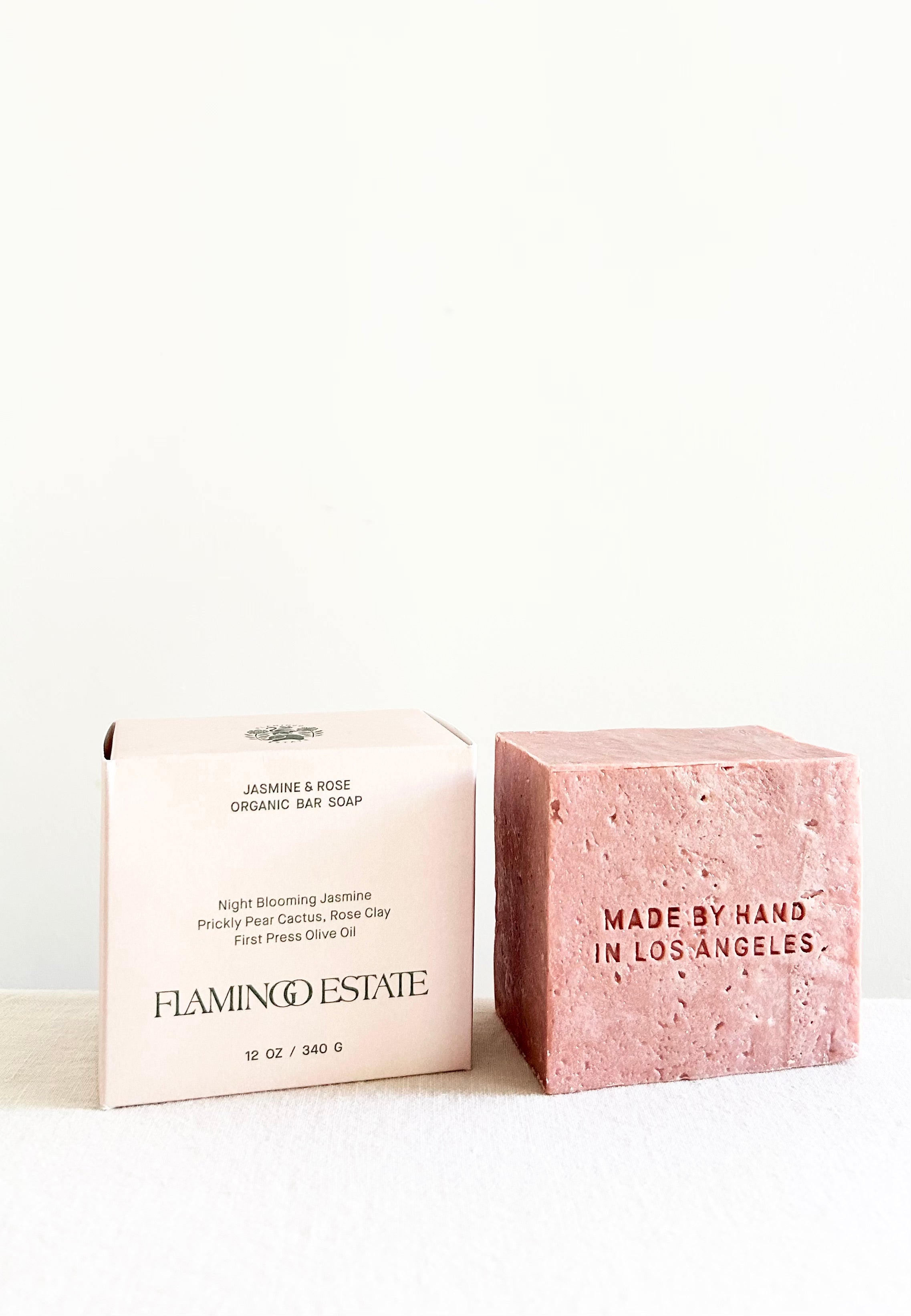 Flamingo Estate Damask Rose Soap