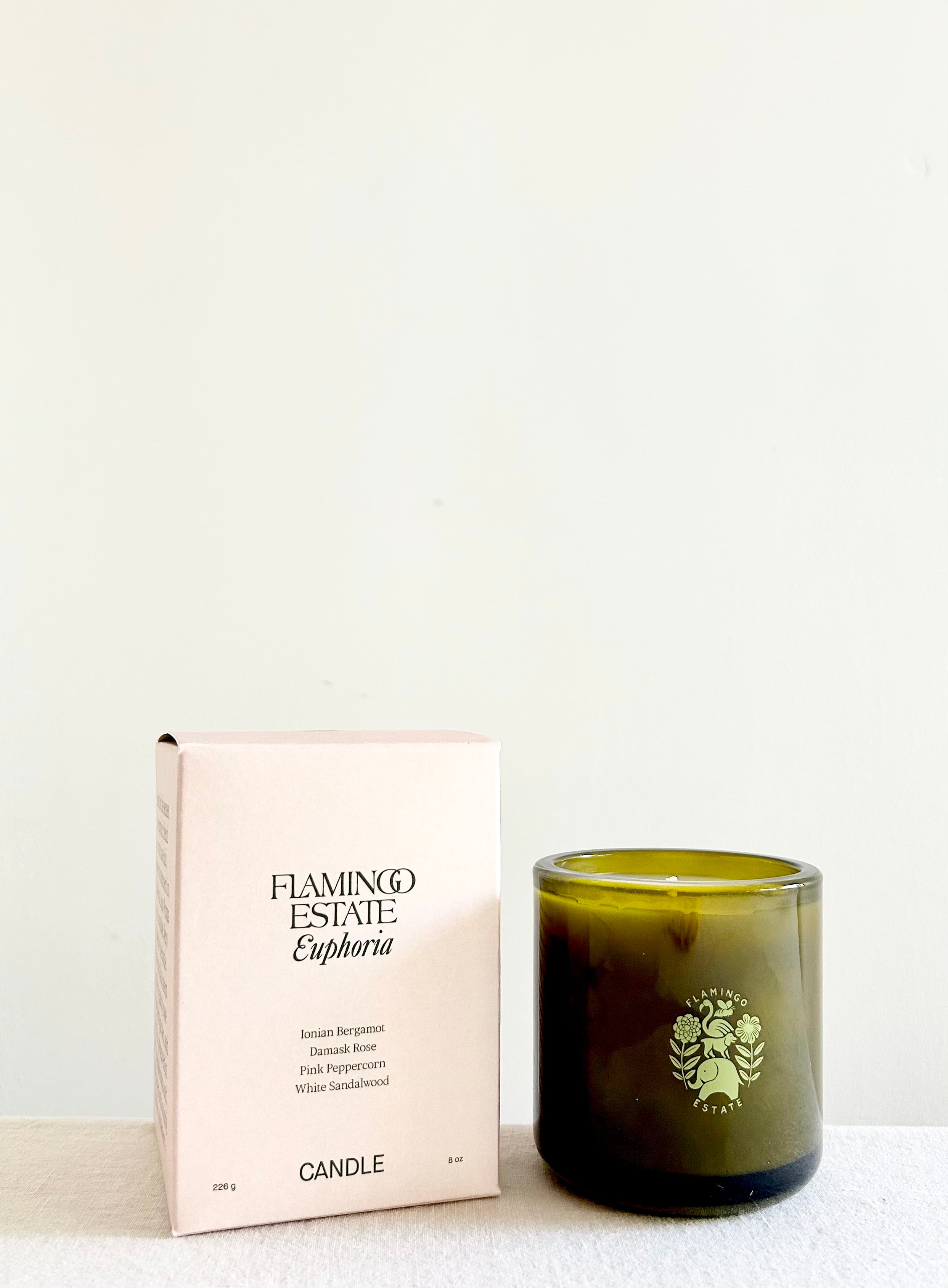 Flamingo Estate Night Blooming Jasmine & Damask Rose Candle