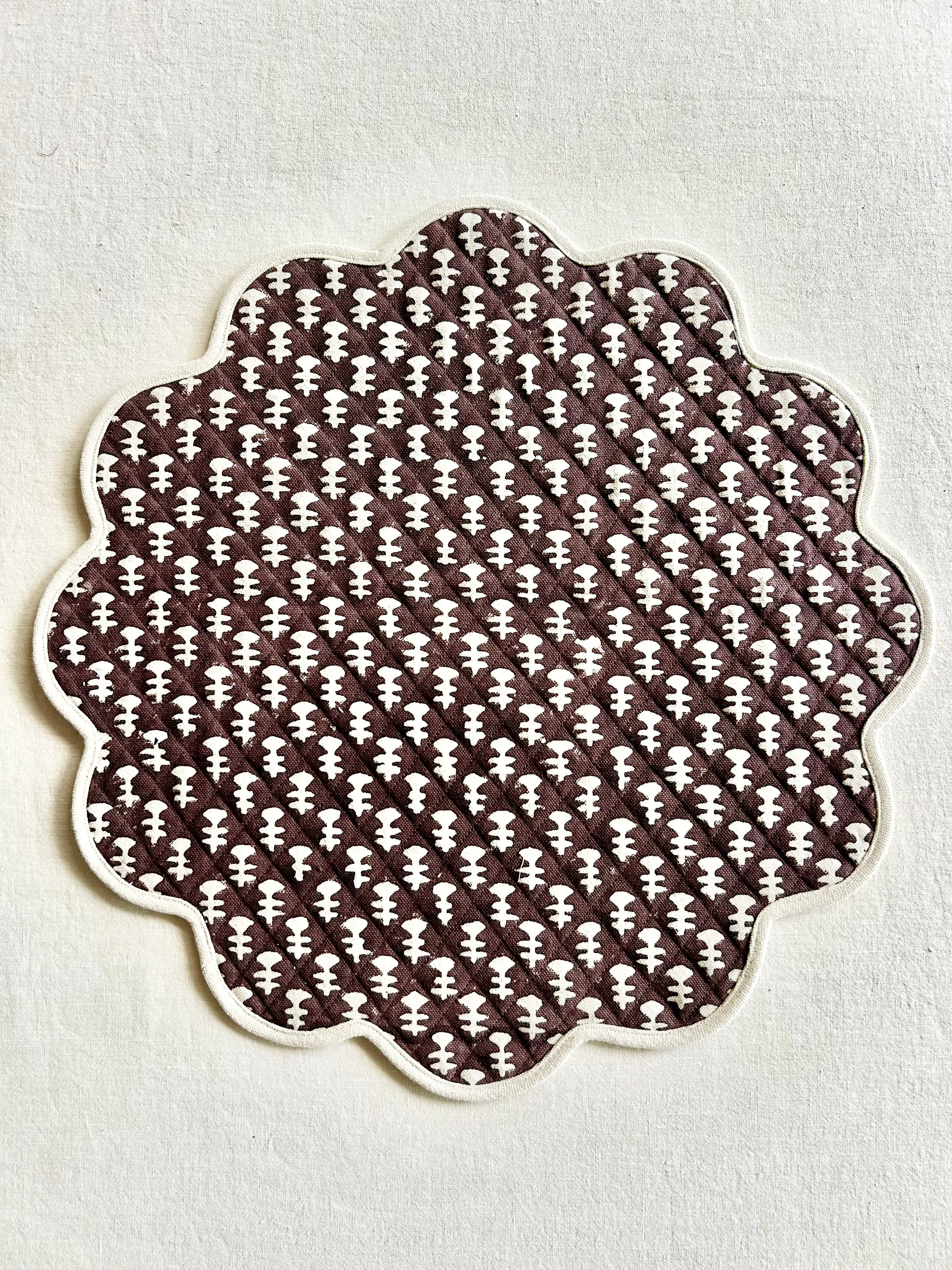 Boti Quilted Placemat - Coco - S/4