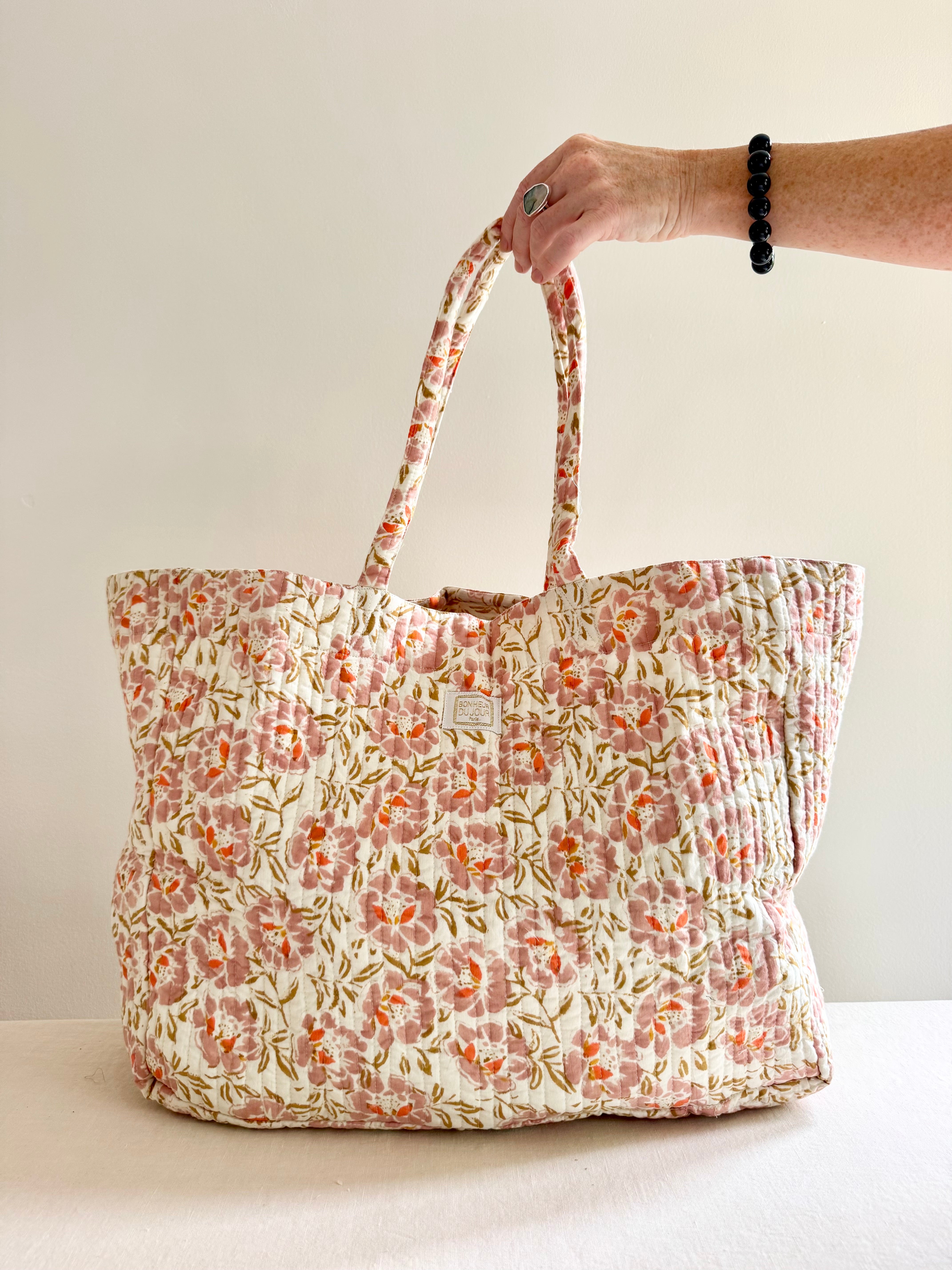 Market Tote - Petunia Rose