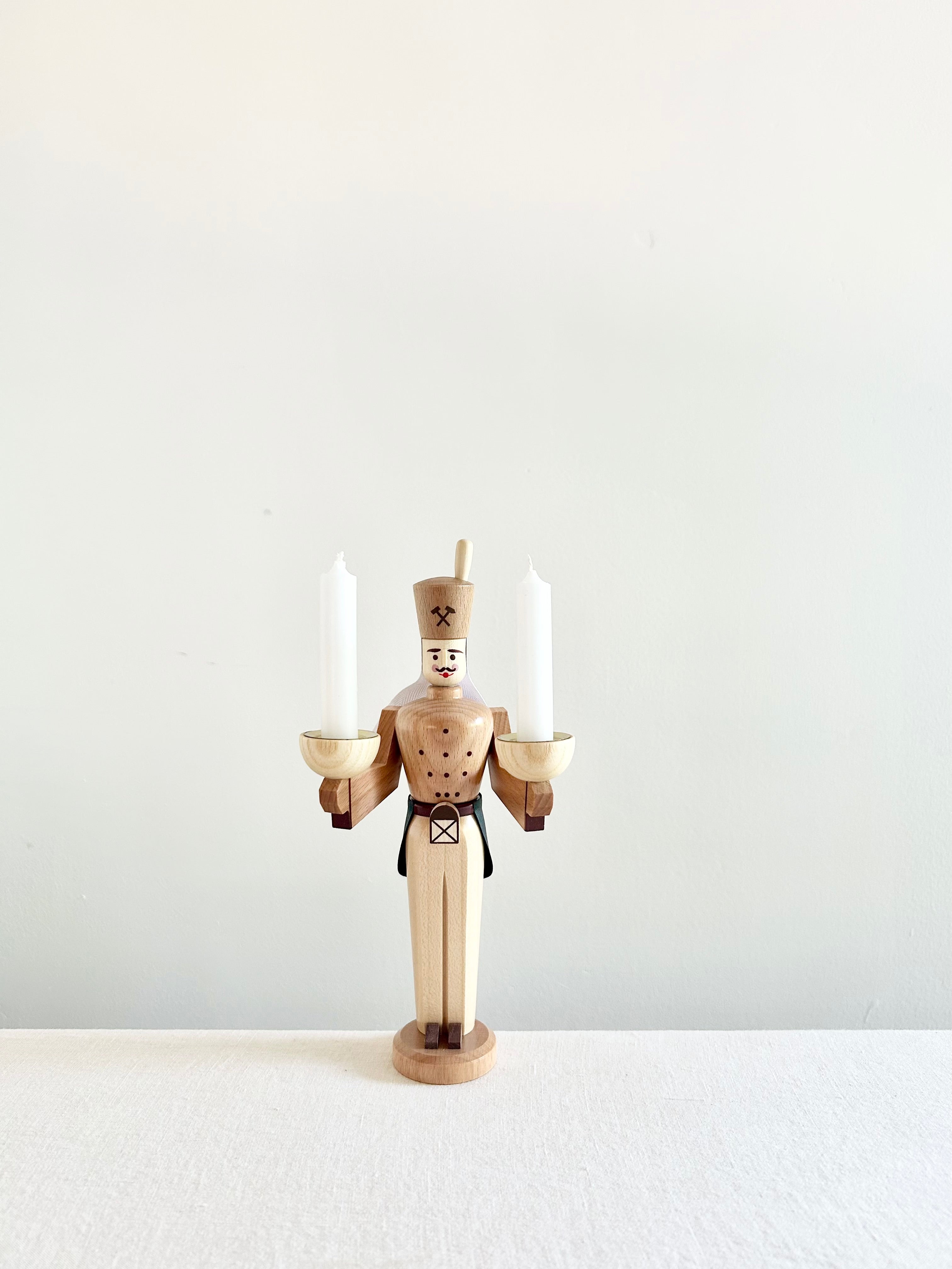 Miner Candleholder - Natural