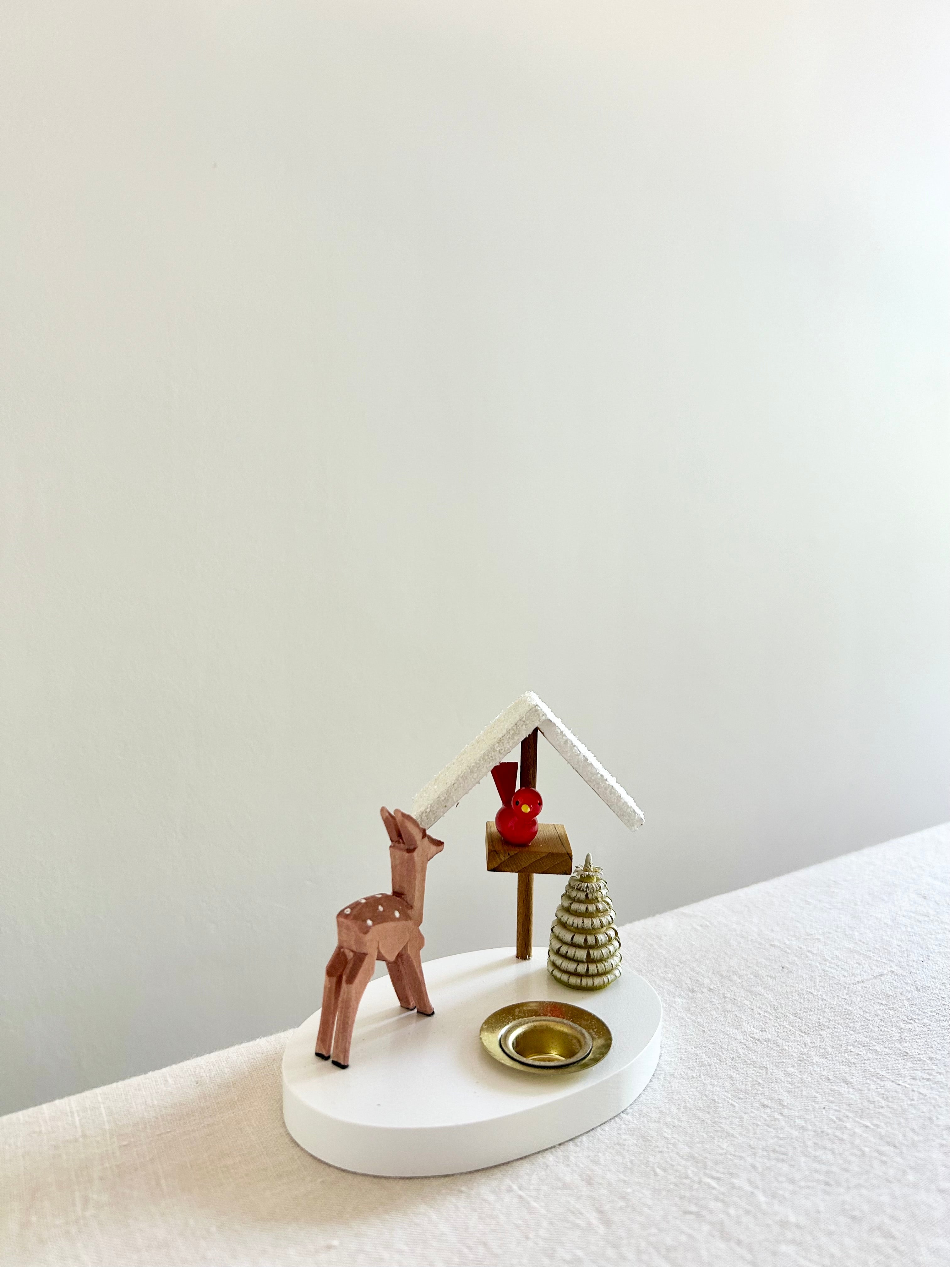 Woodland Fawn Candle Holder