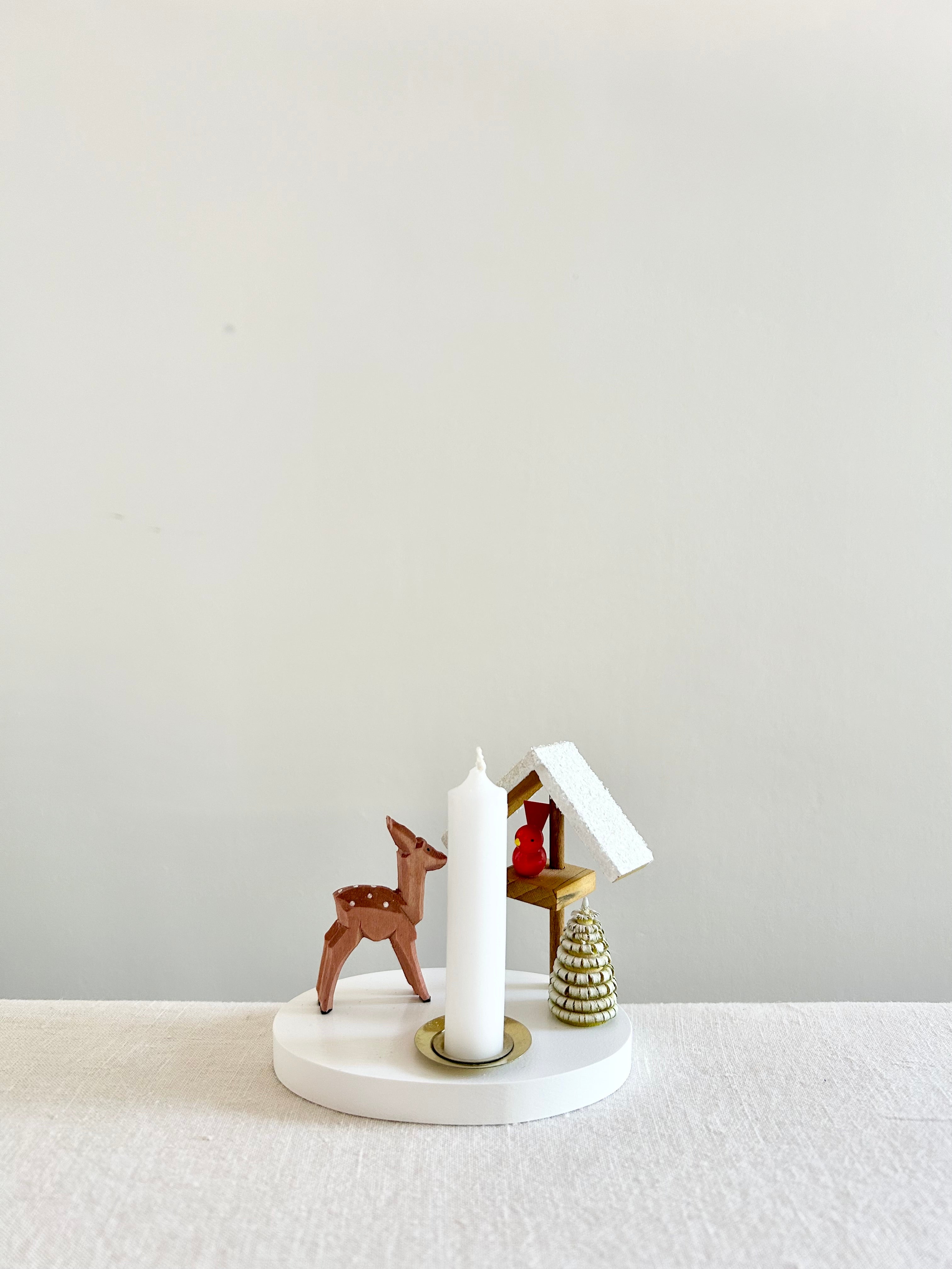 Woodland Fawn Candle Holder