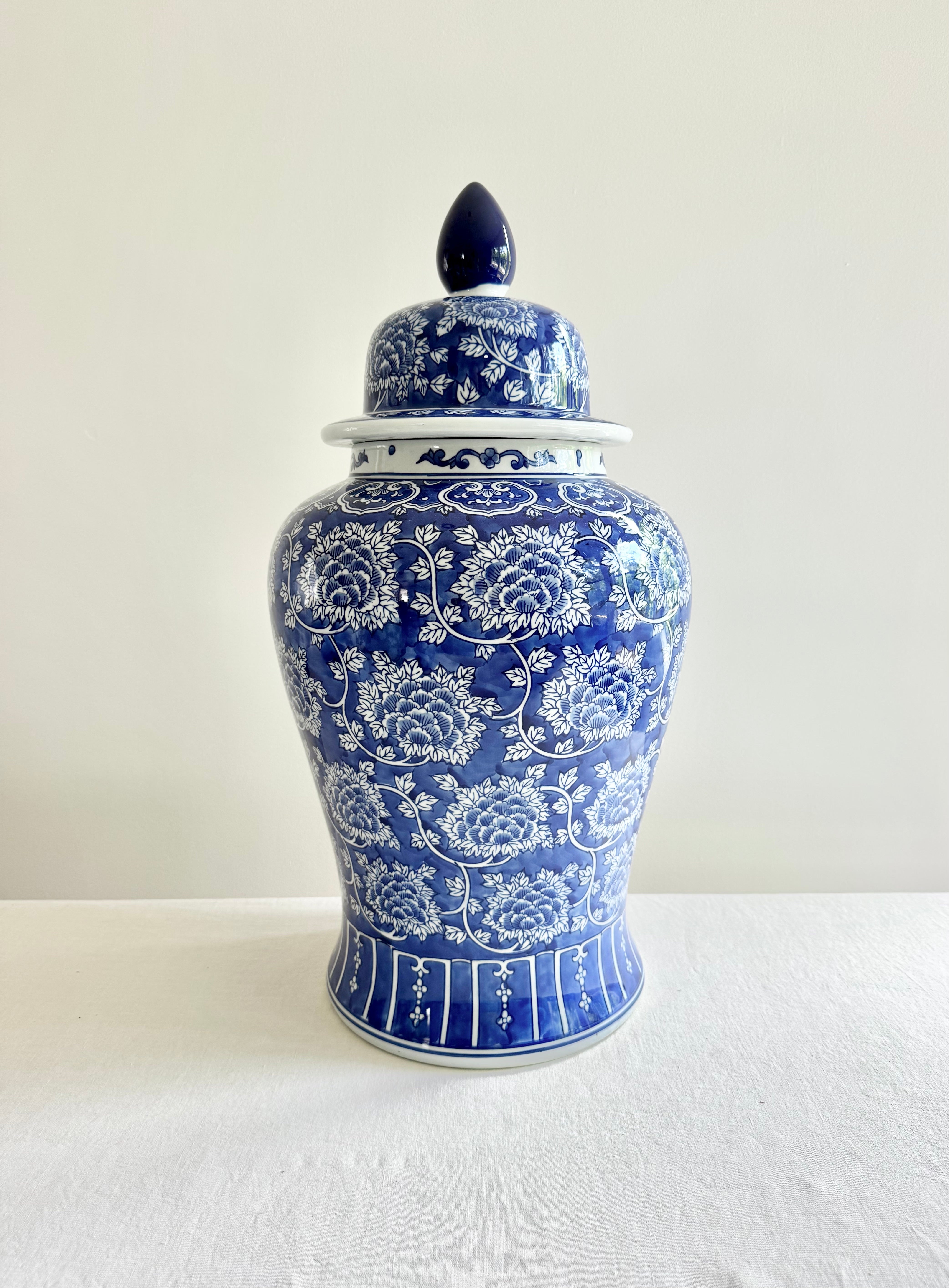 Chinoiserie Tang Ginger Jar