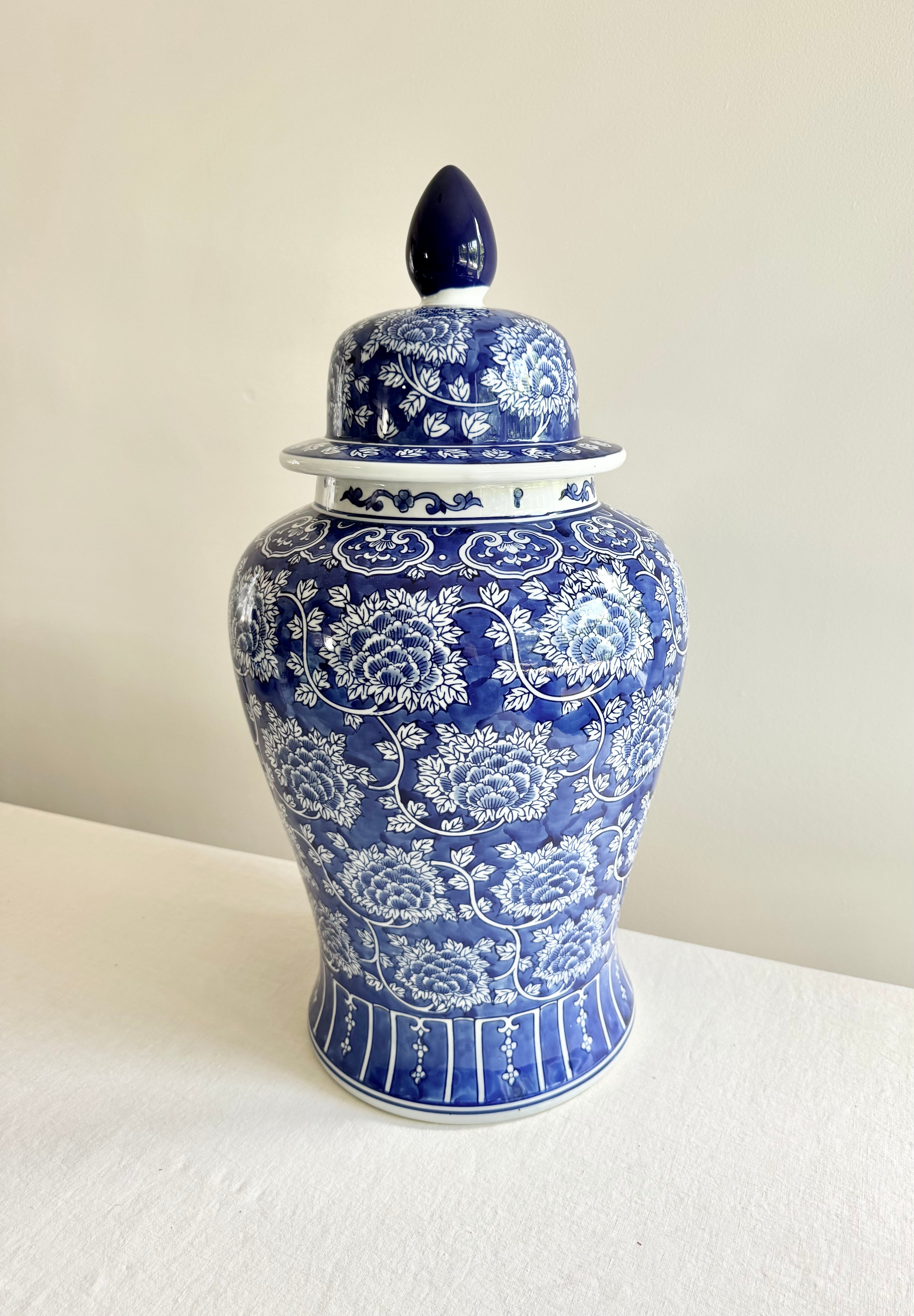 Chinoiserie Tang Ginger Jar