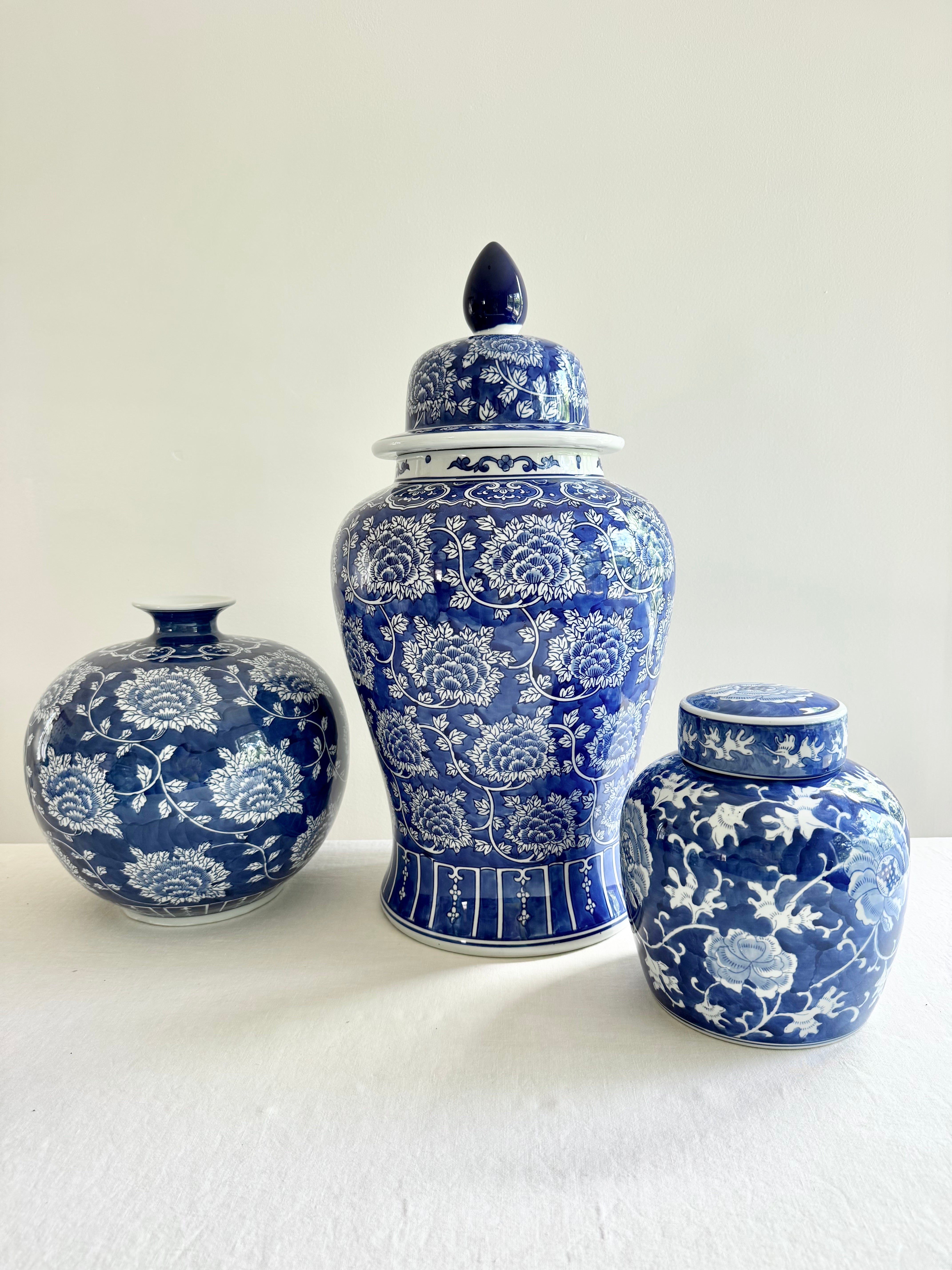 Chinoiserie Lotus Vase
