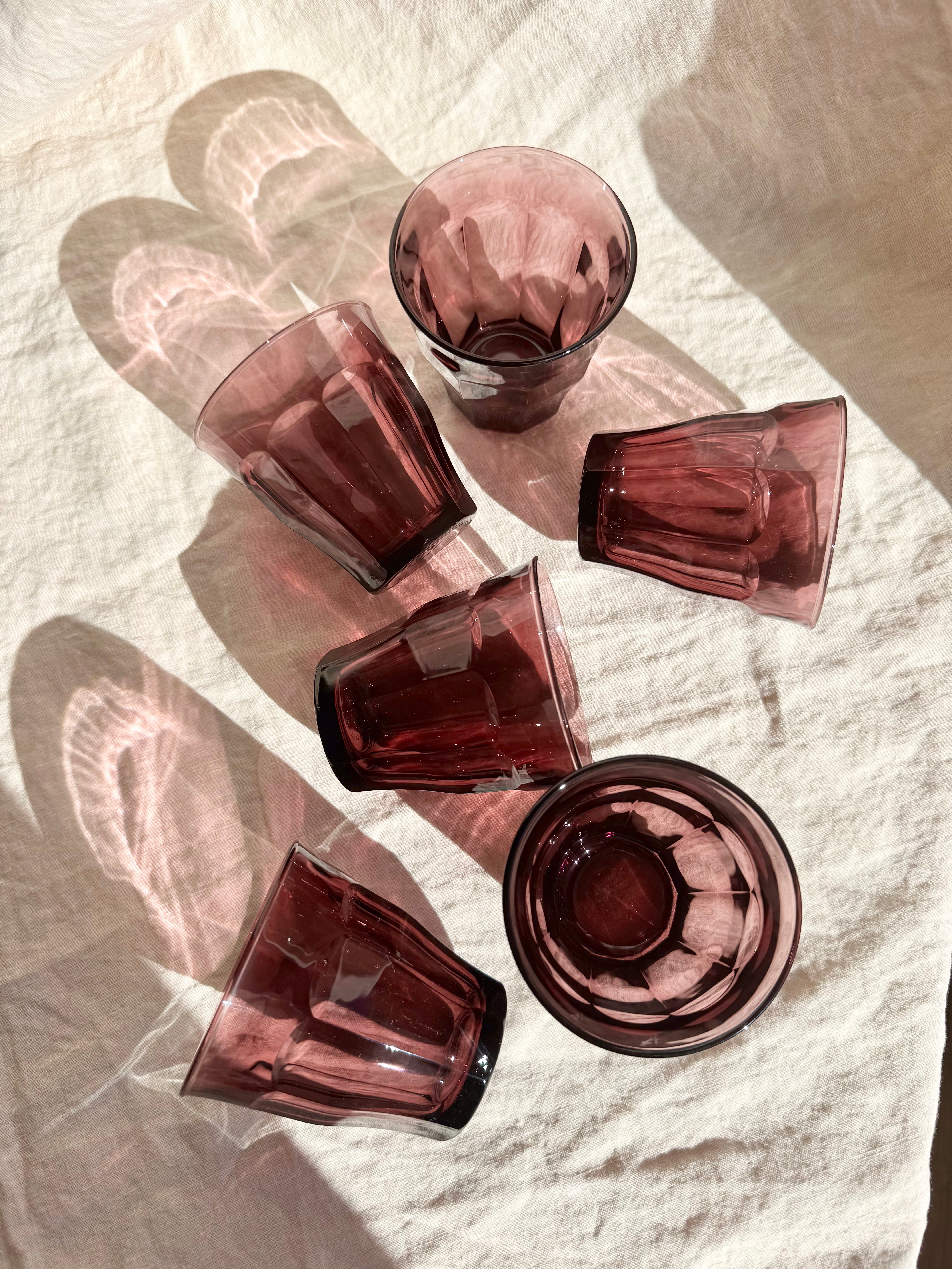 Picardie Tumbler - Plum - S/6