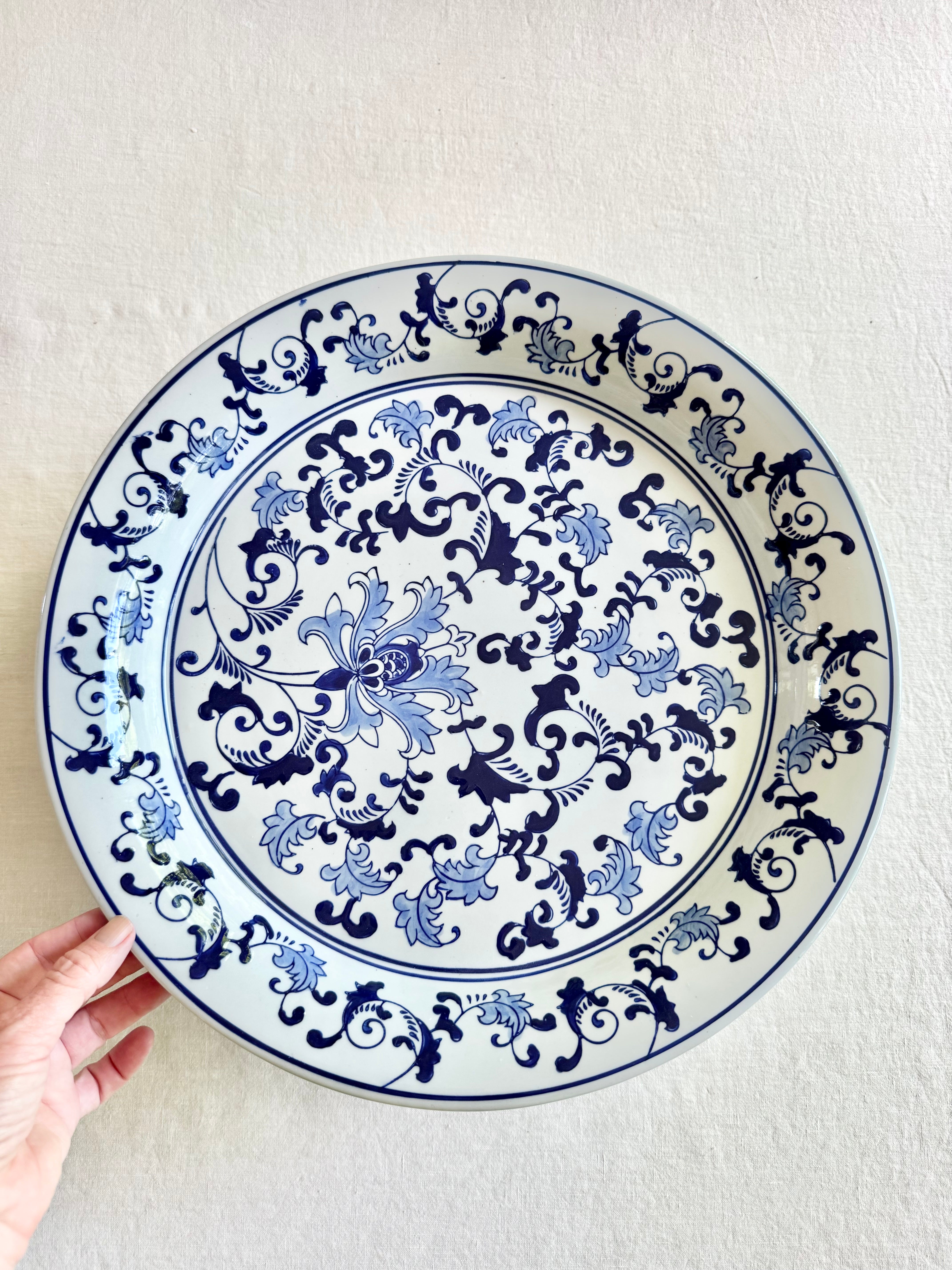 Blossom Chinoiserie Compote