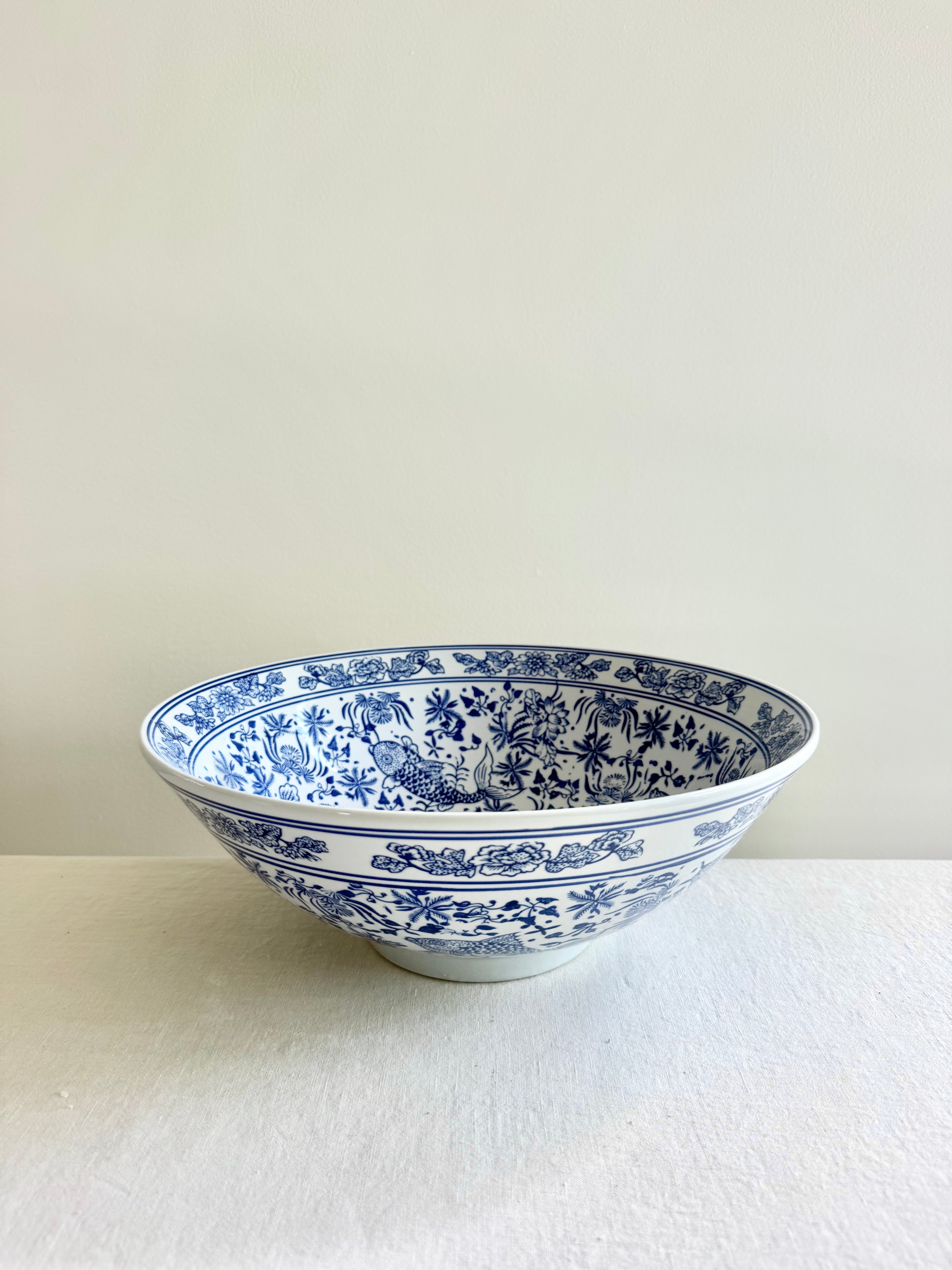 Chinoiserie Koi Bowl
