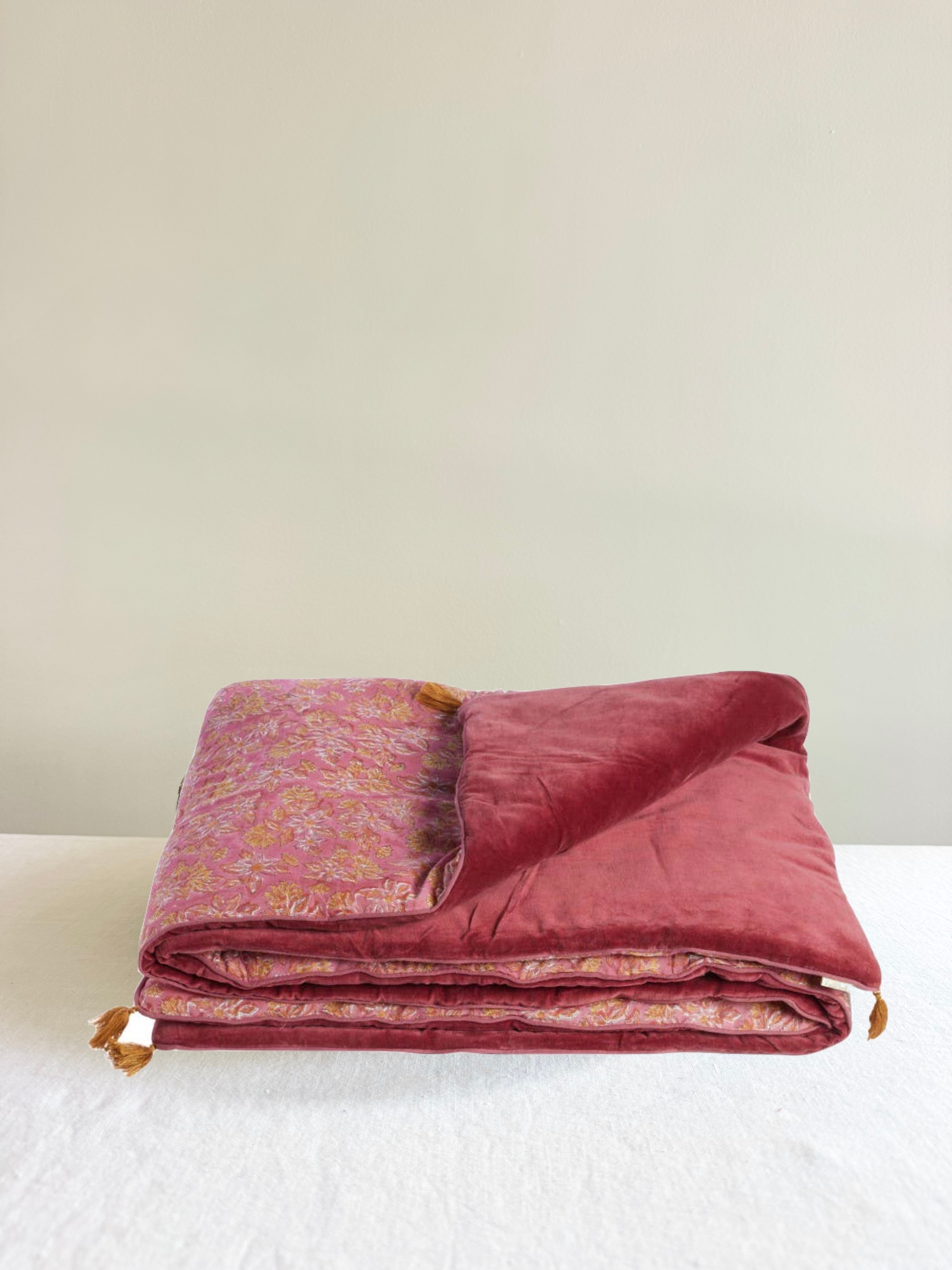 Luna Sofa Cushion  - Berry