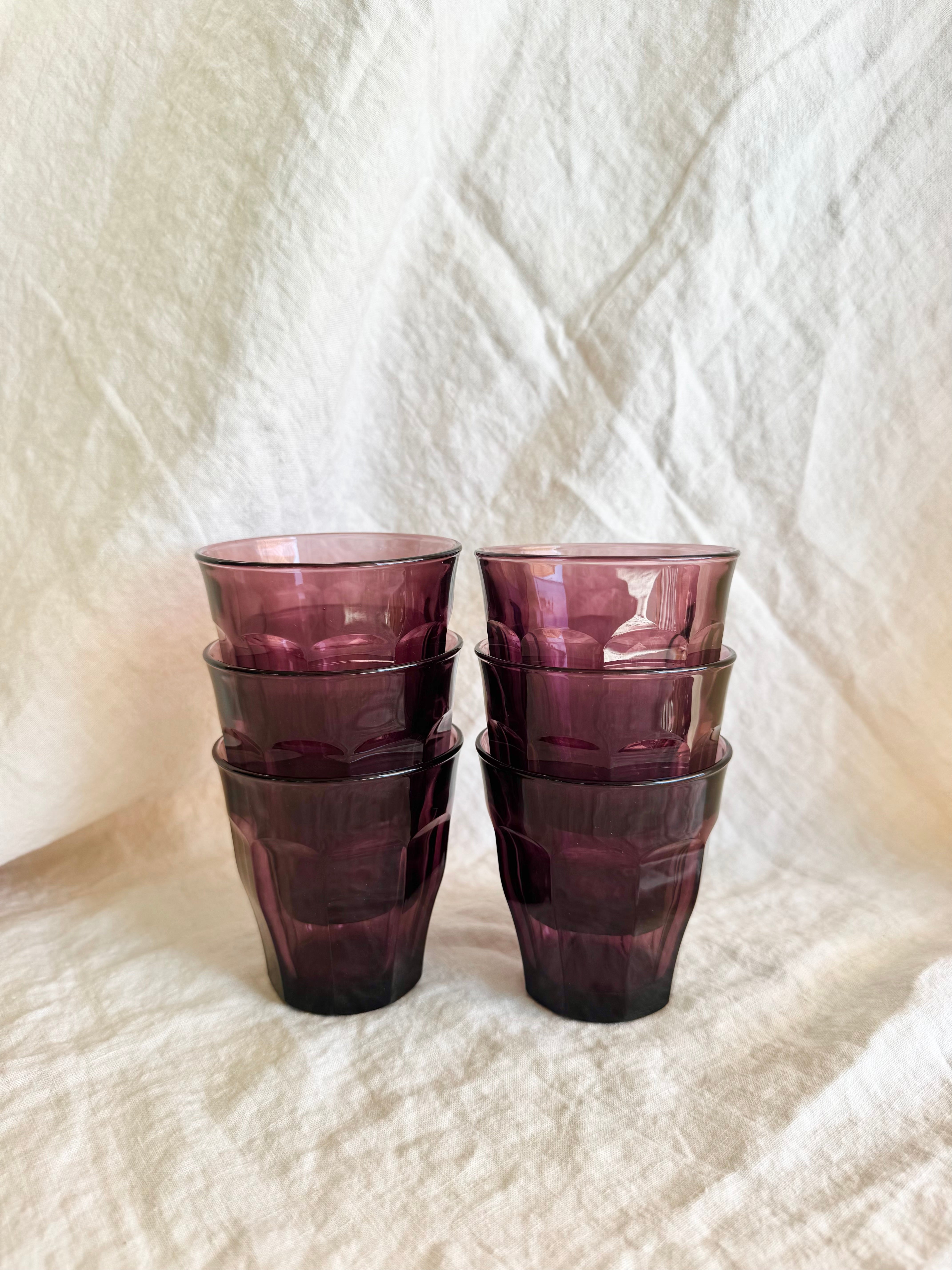 Picardie Tumbler - Plum - S/6