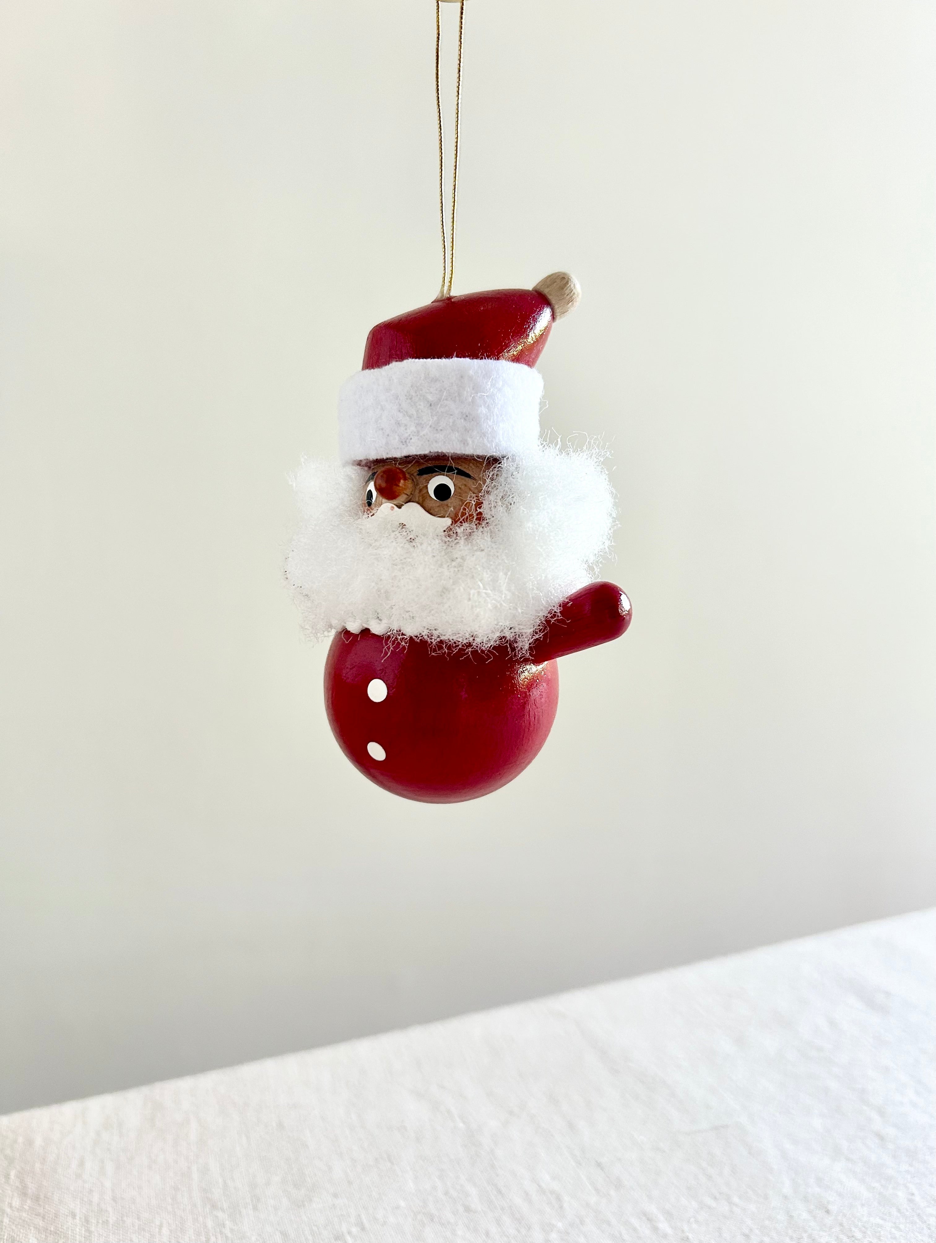 Jolly Santa Ornament