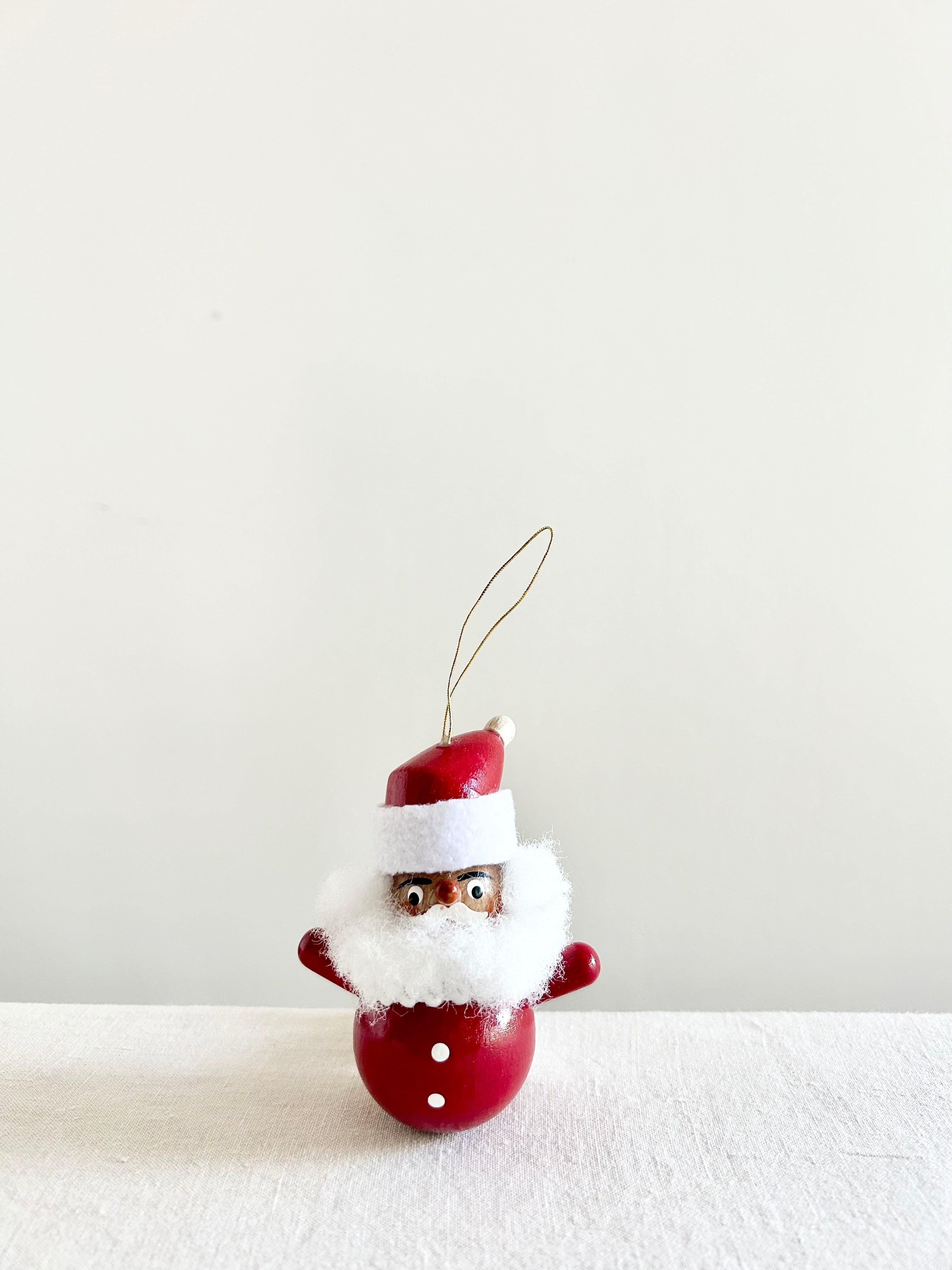 Jolly Santa Ornament