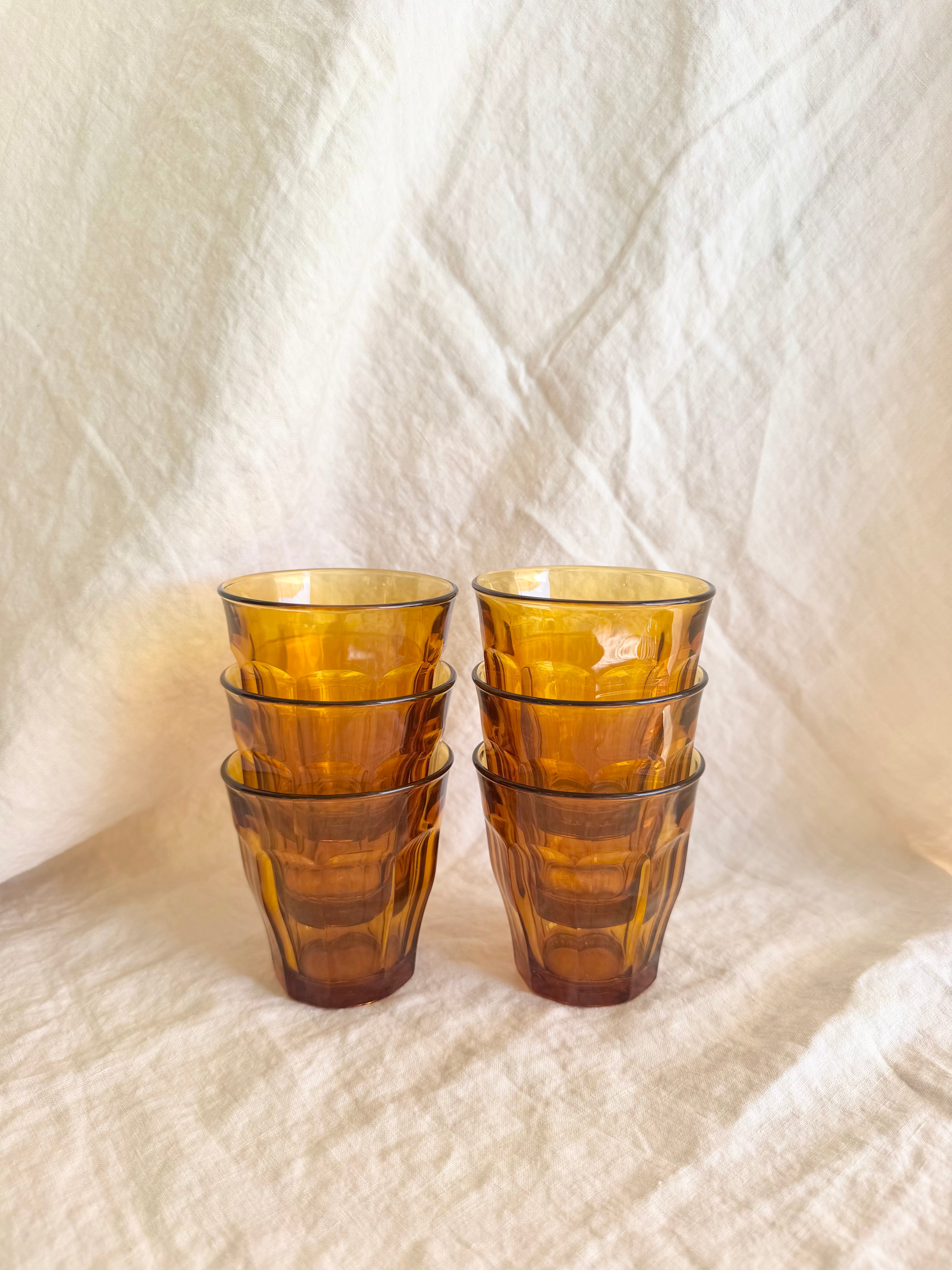 Picardie Tumbler - Amber - S/6