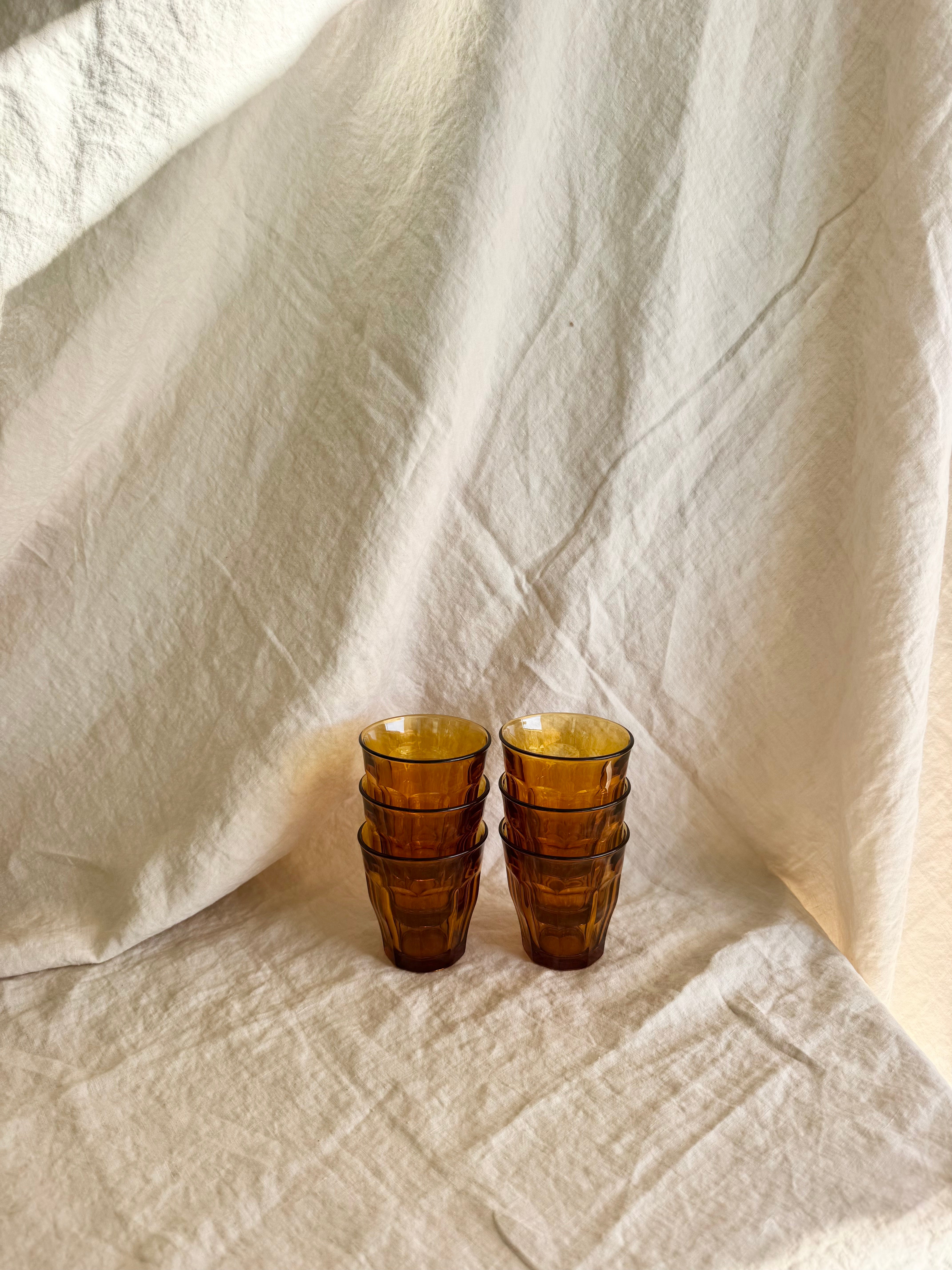 Picardie Tumbler - Amber - S/6