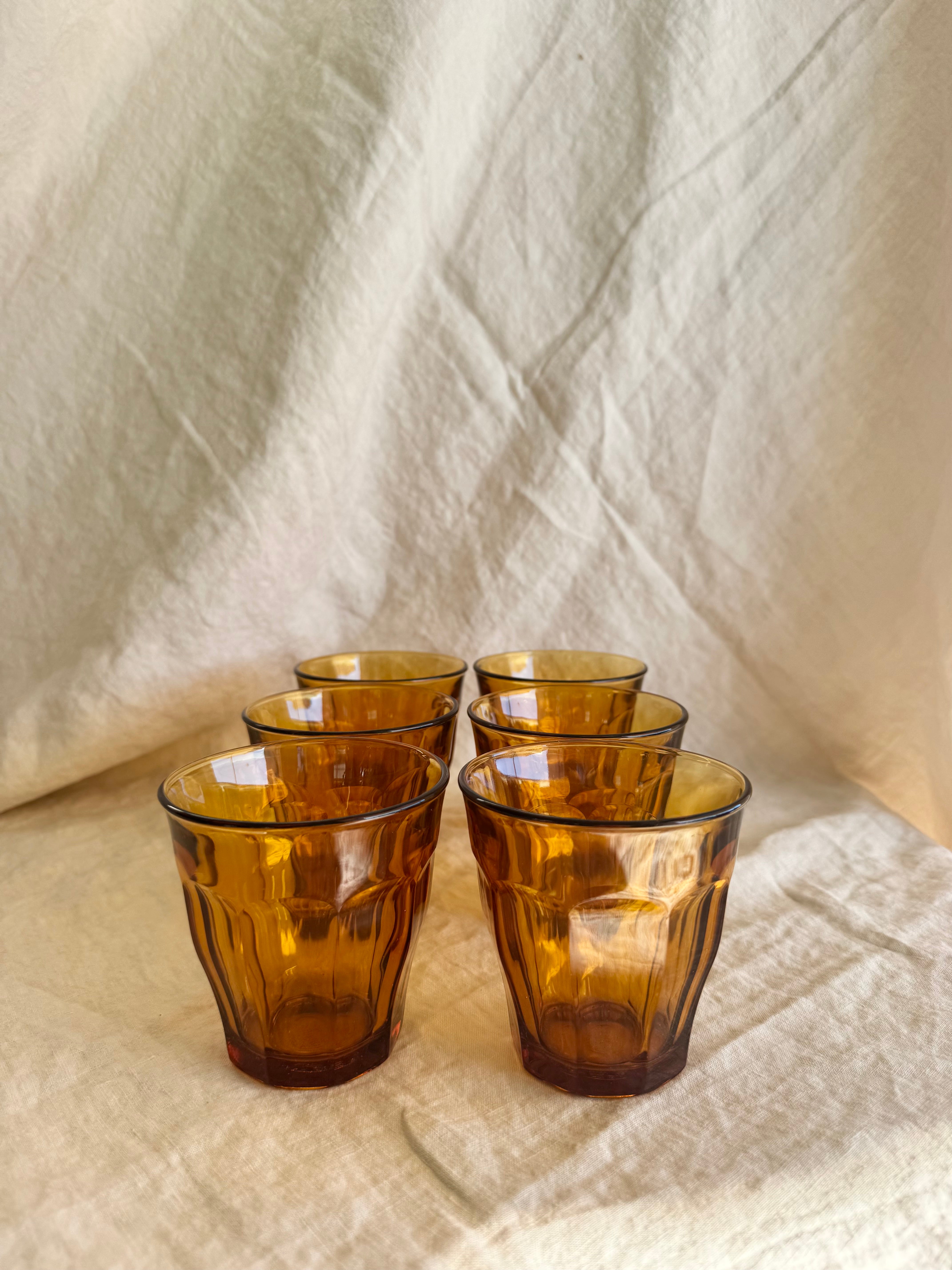 Picardie Tumbler - Amber - S/6