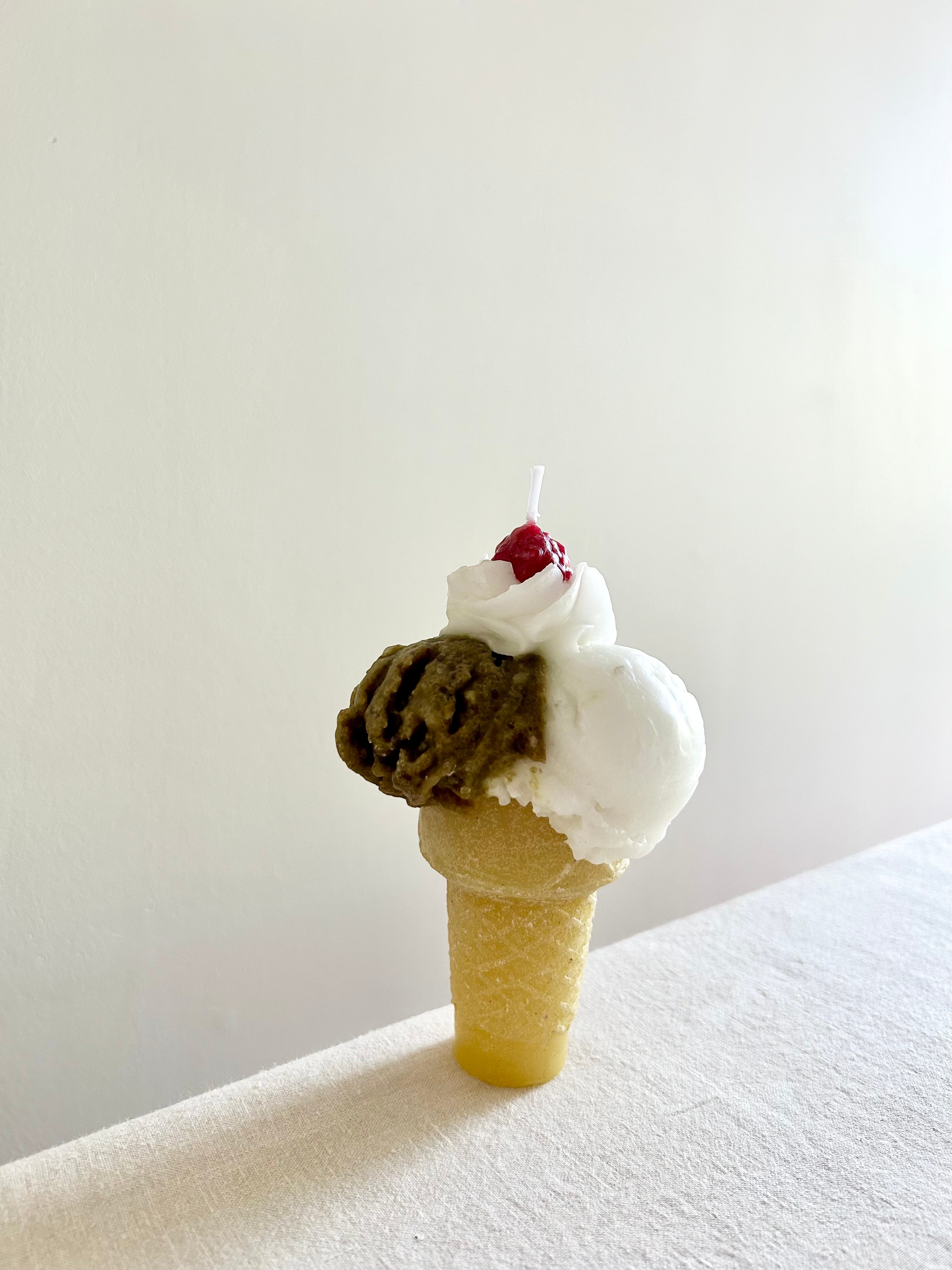 Ice Cream Cone Candle