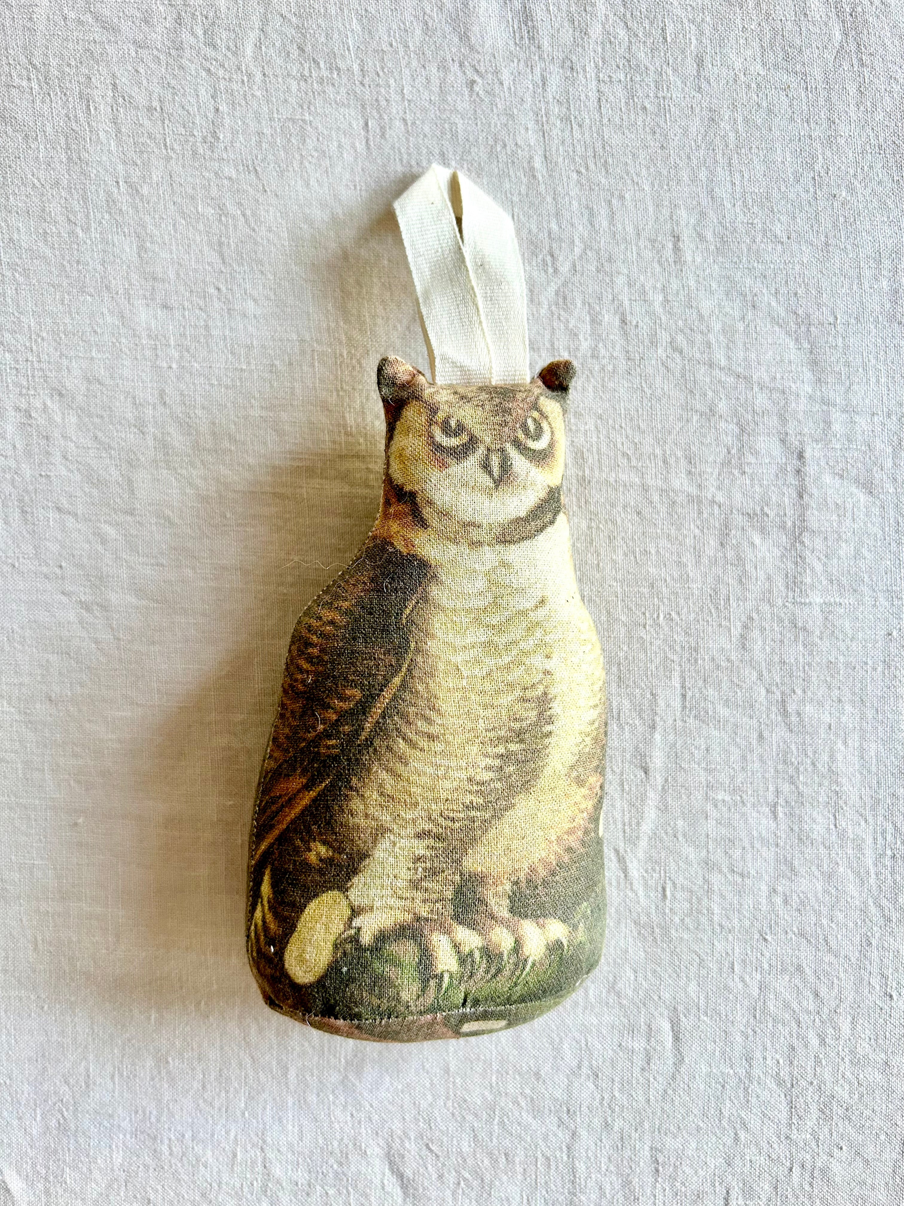 Owl Plush Ornament