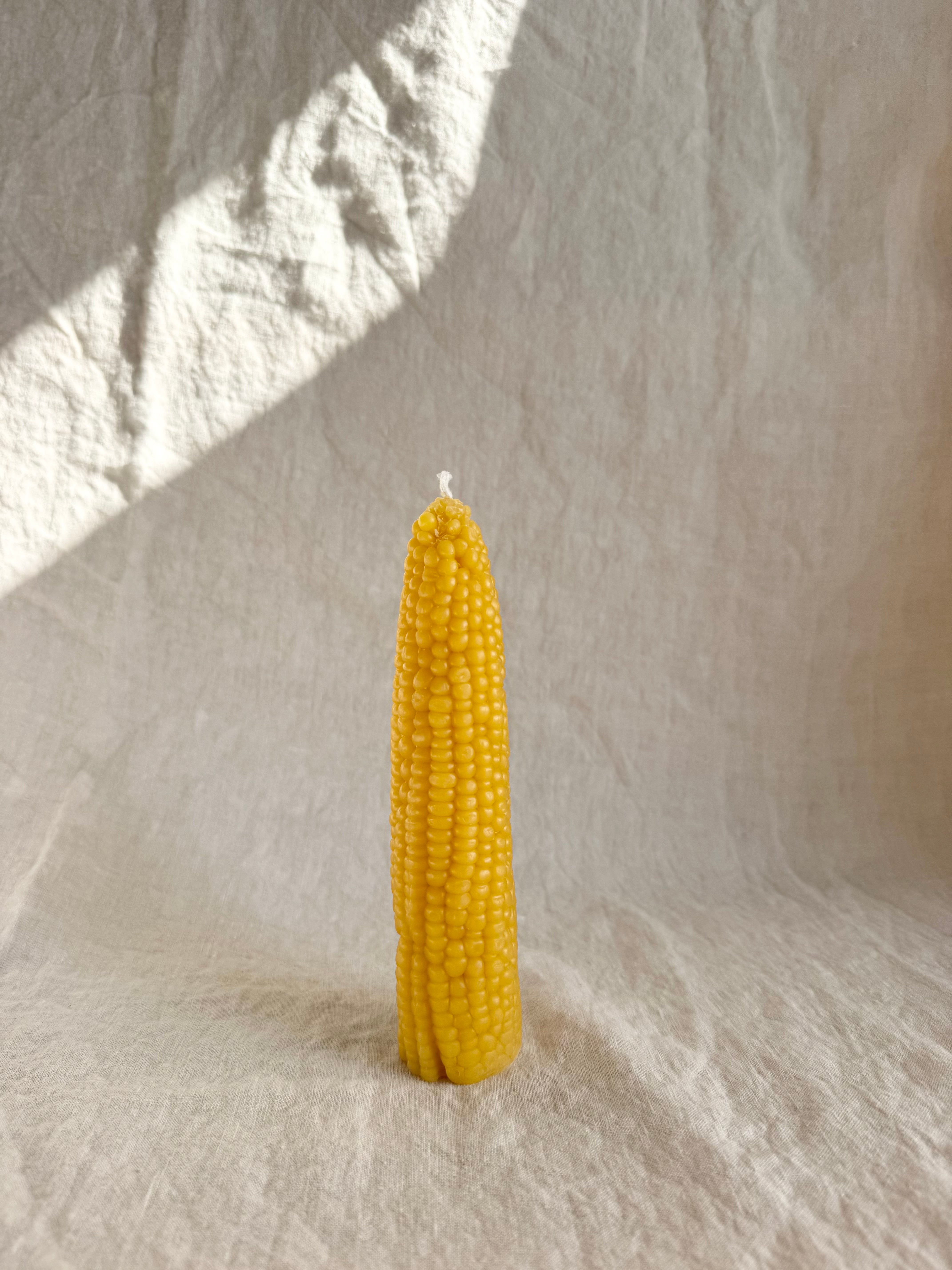 Corn Beeswax Candle