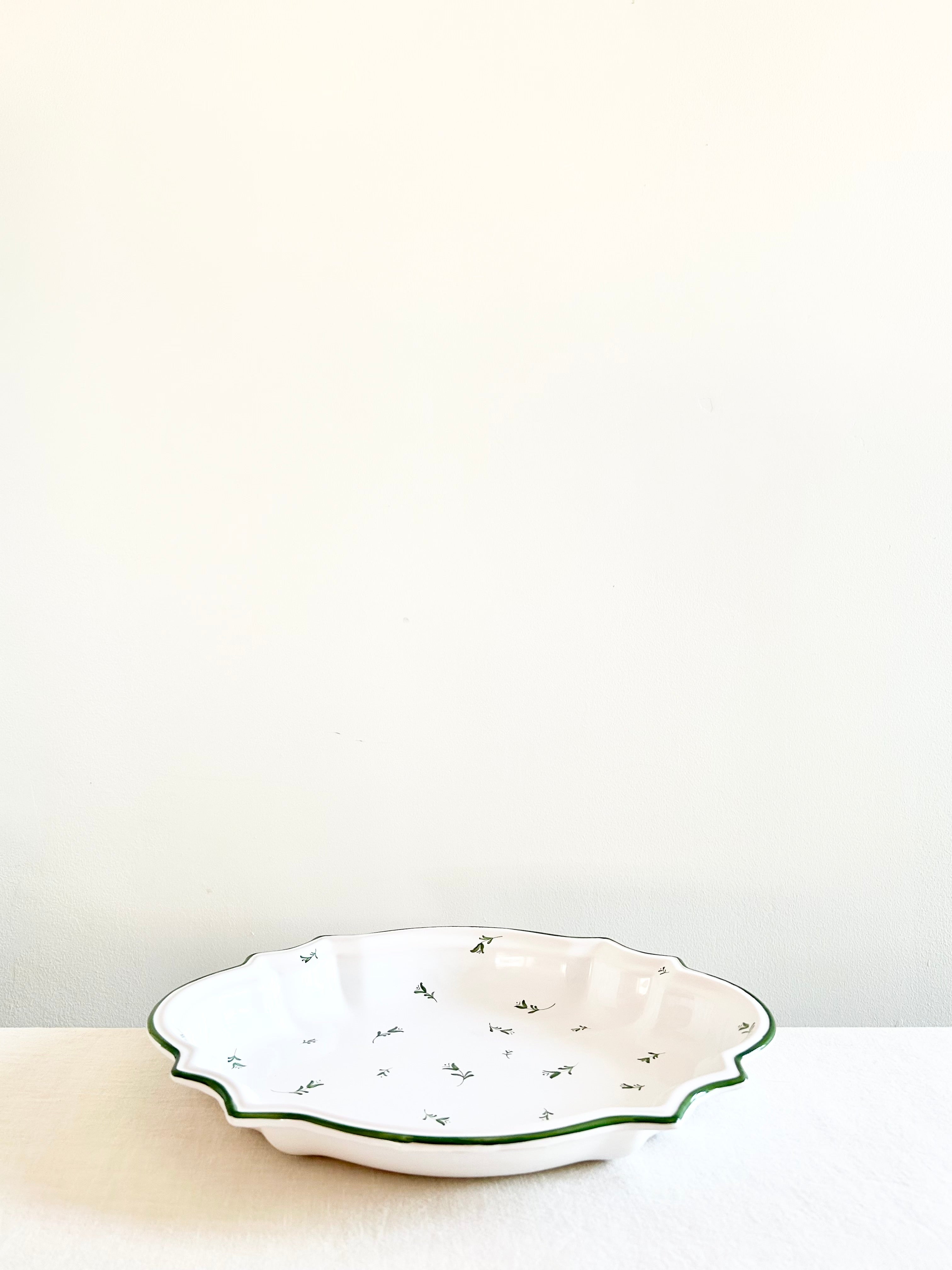 Sainte Marie Serving Platter - Peridot