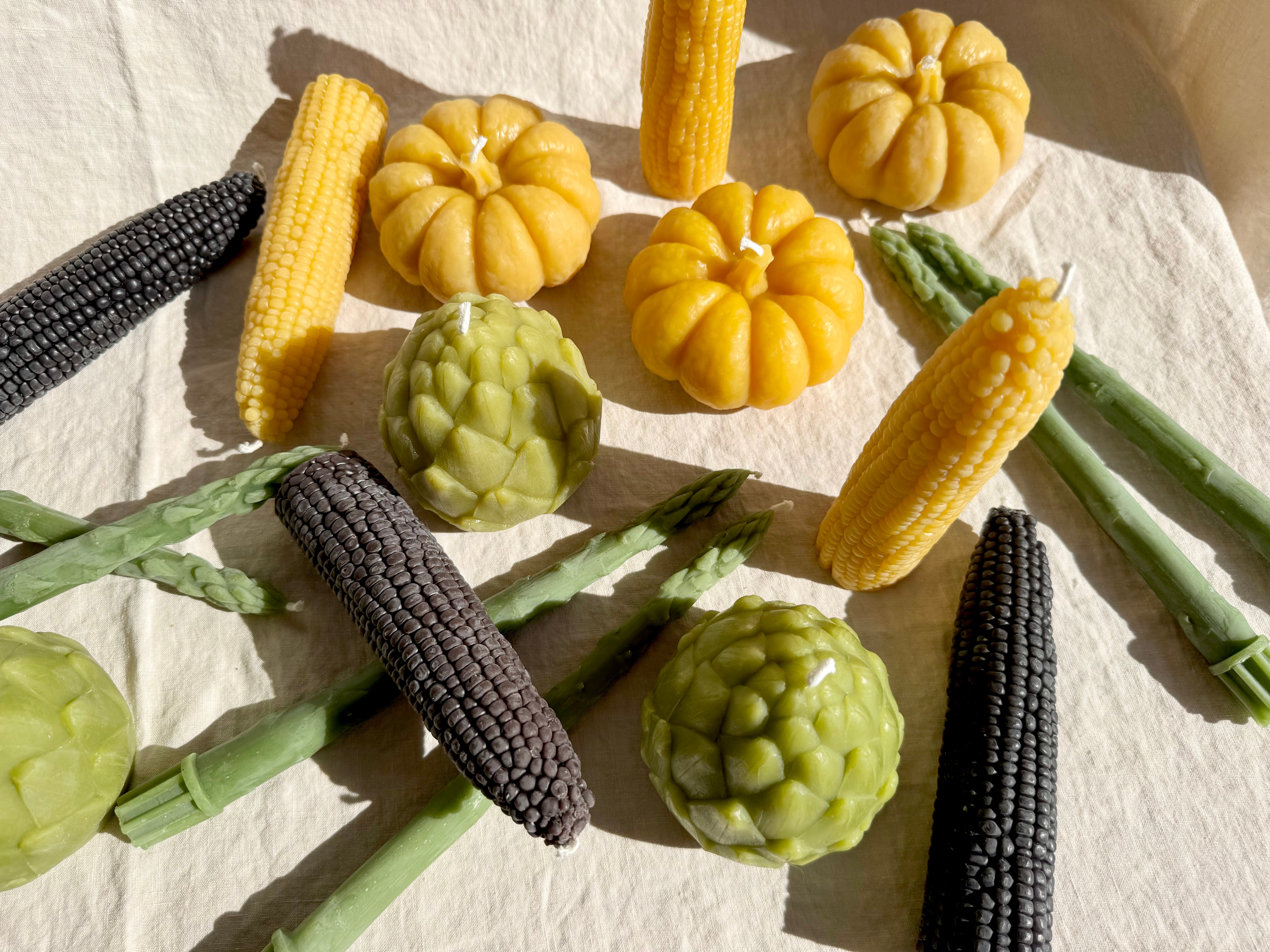 Pumpkin Beeswax Candle