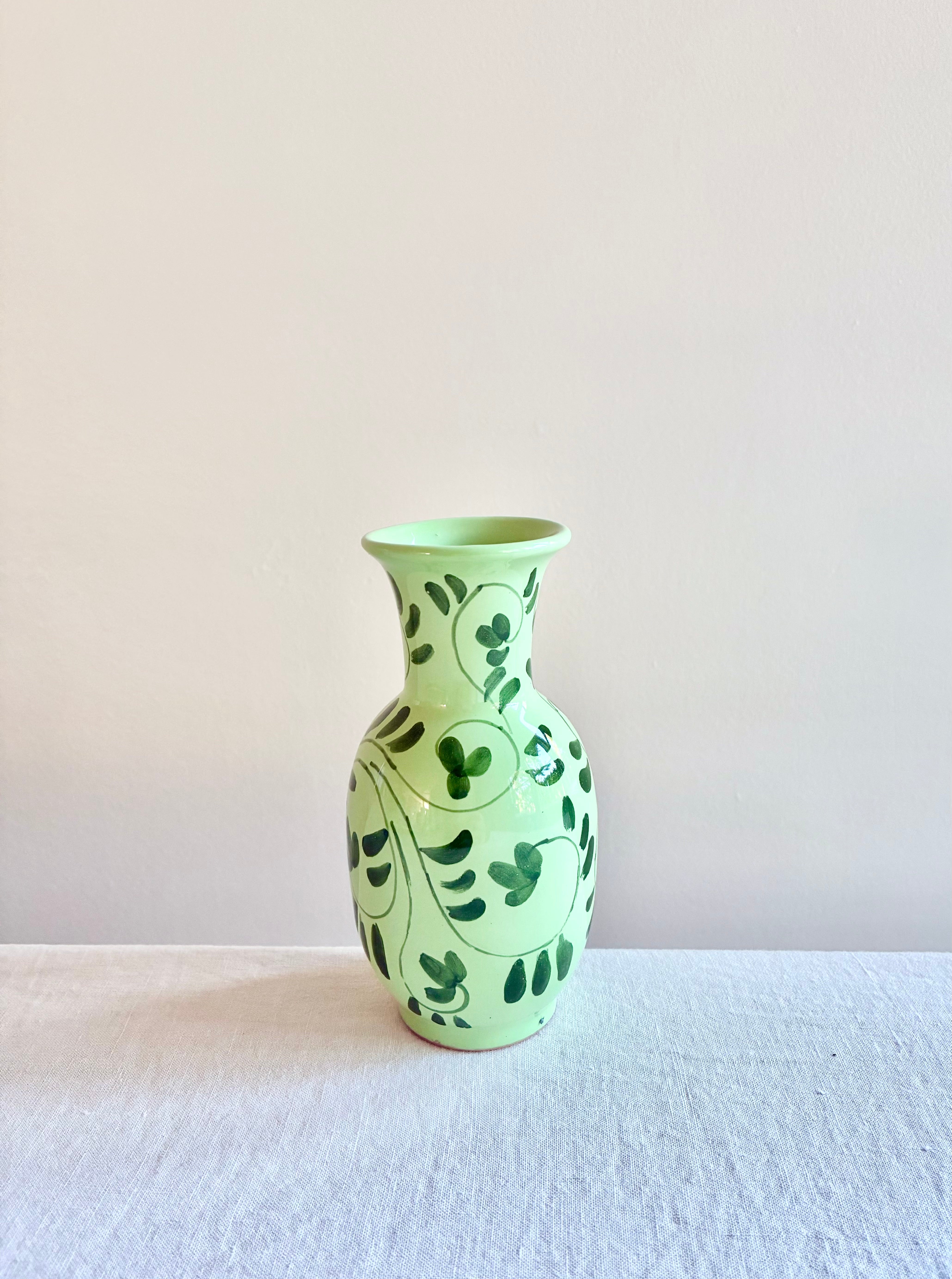 Fresco Elia Vase - Spring Green & Emerald
