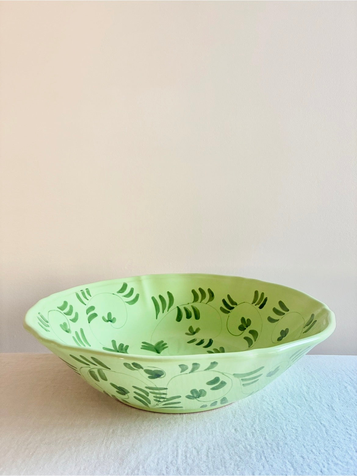 Fresco Serving Bowls S/M/L - Spring Green & Emerald