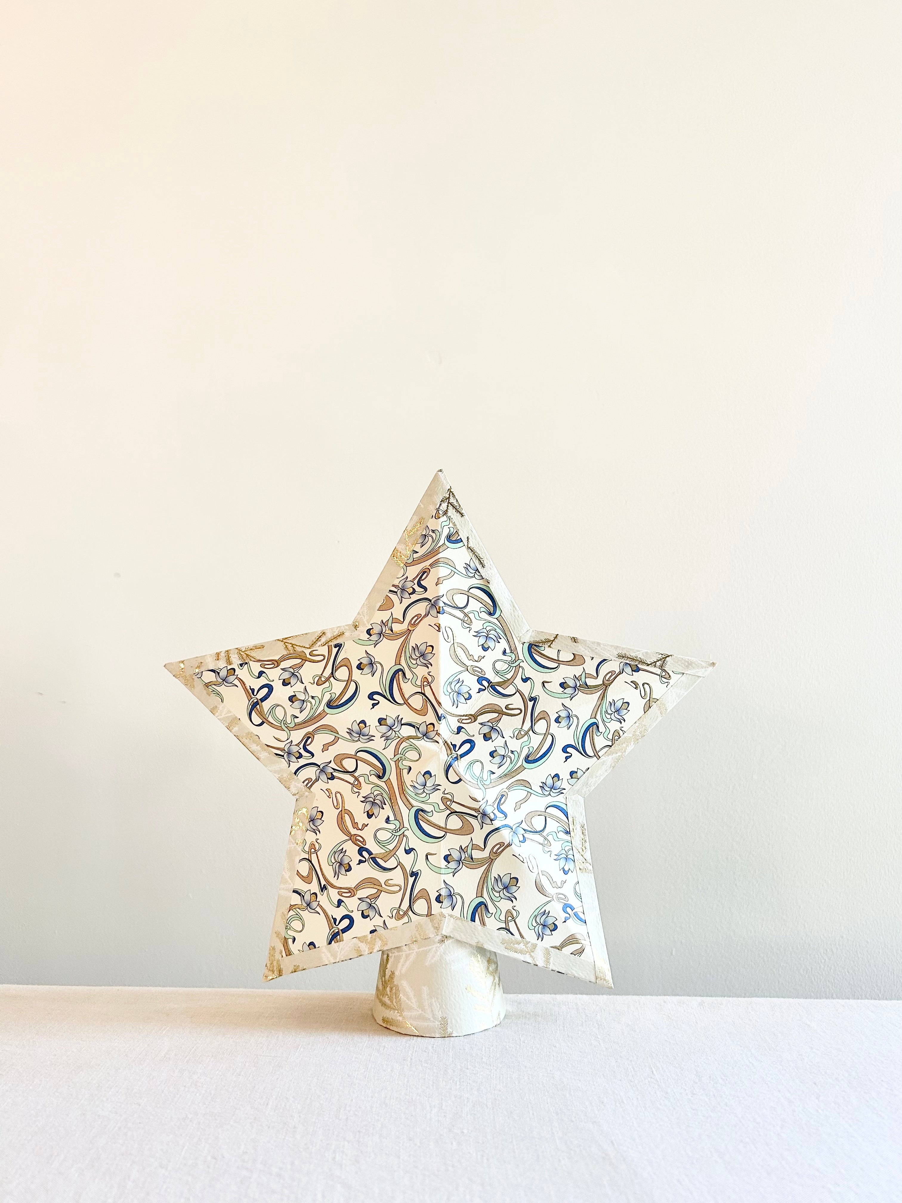 Folk Tree Topper - 11" - Nouveau II
