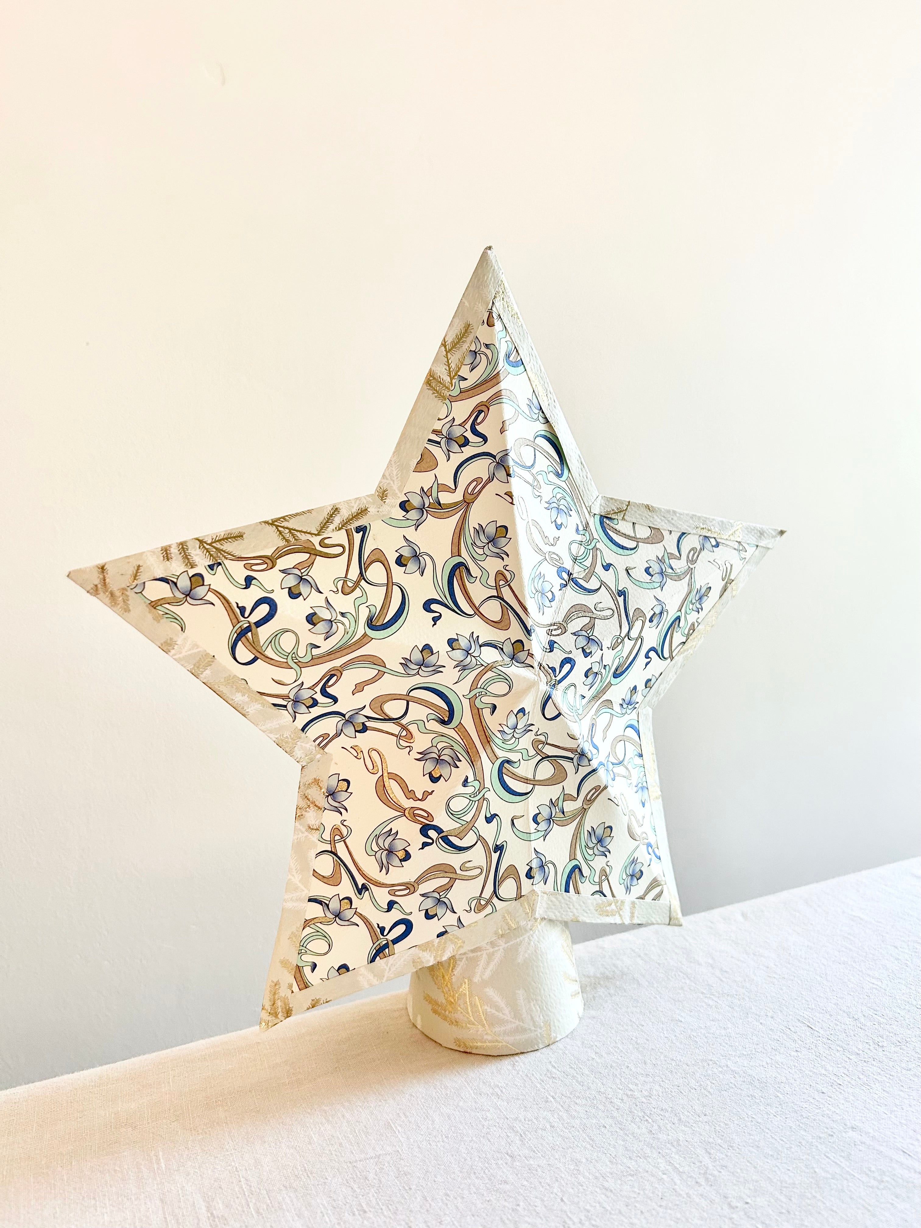 Folk Tree Topper - 11" - Nouveau II