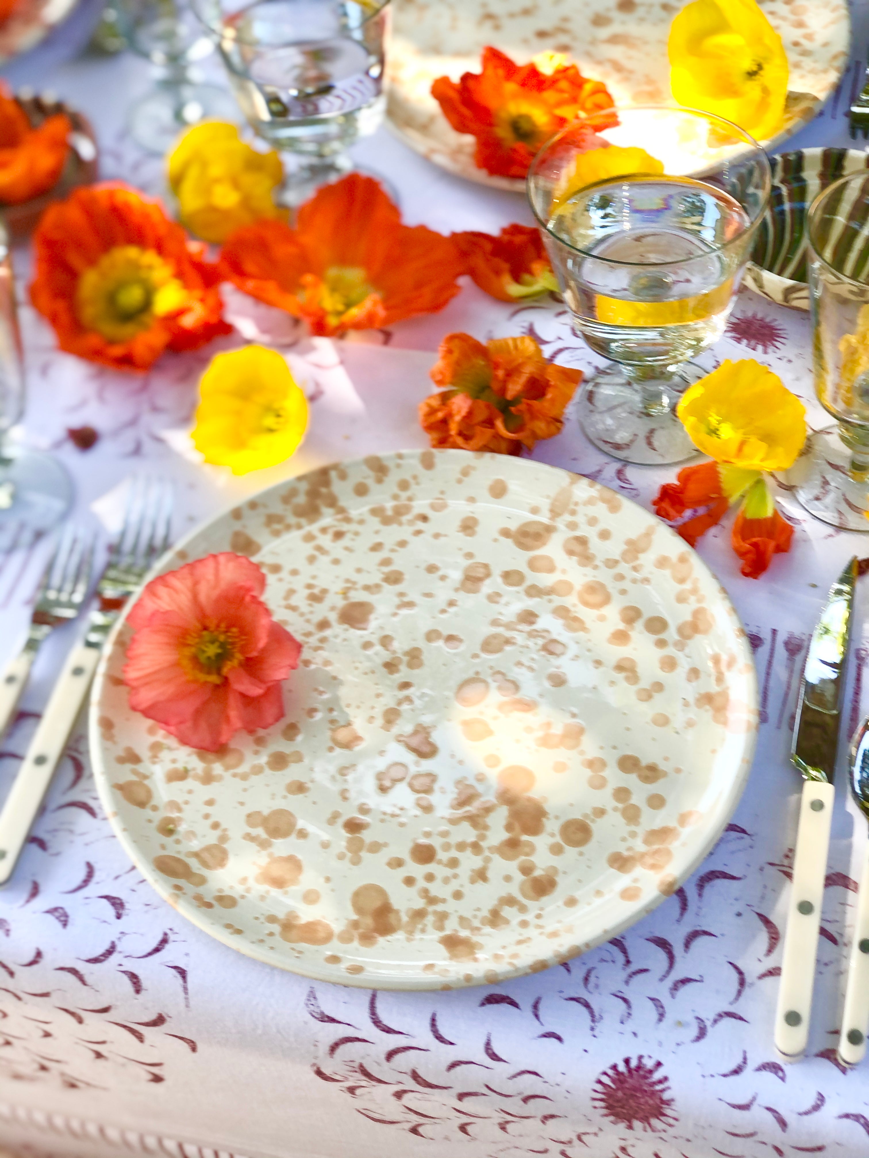 Pompeii Dinnerware - Natural  - S/4