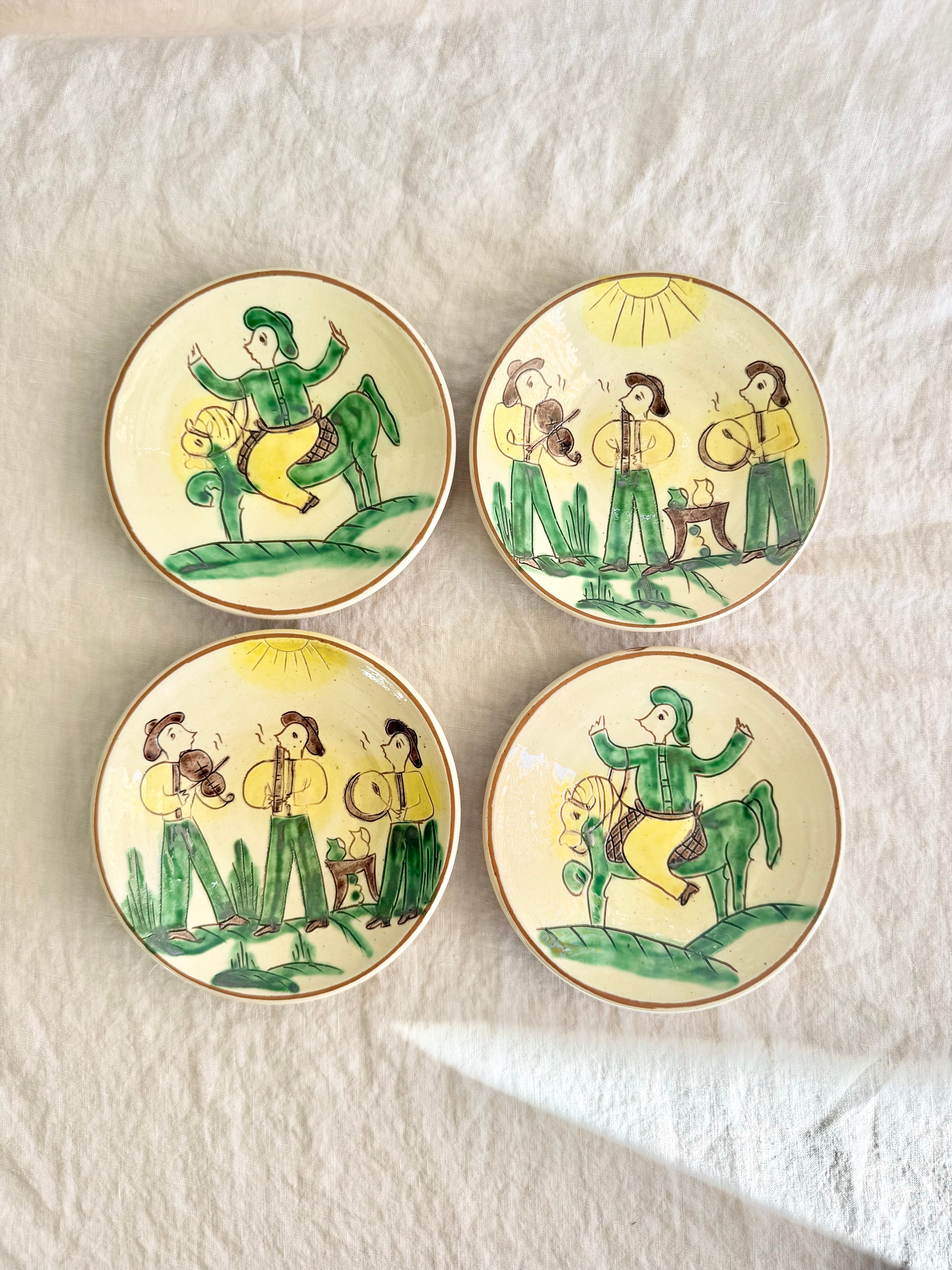 Bukowina Fruit Plates S/4