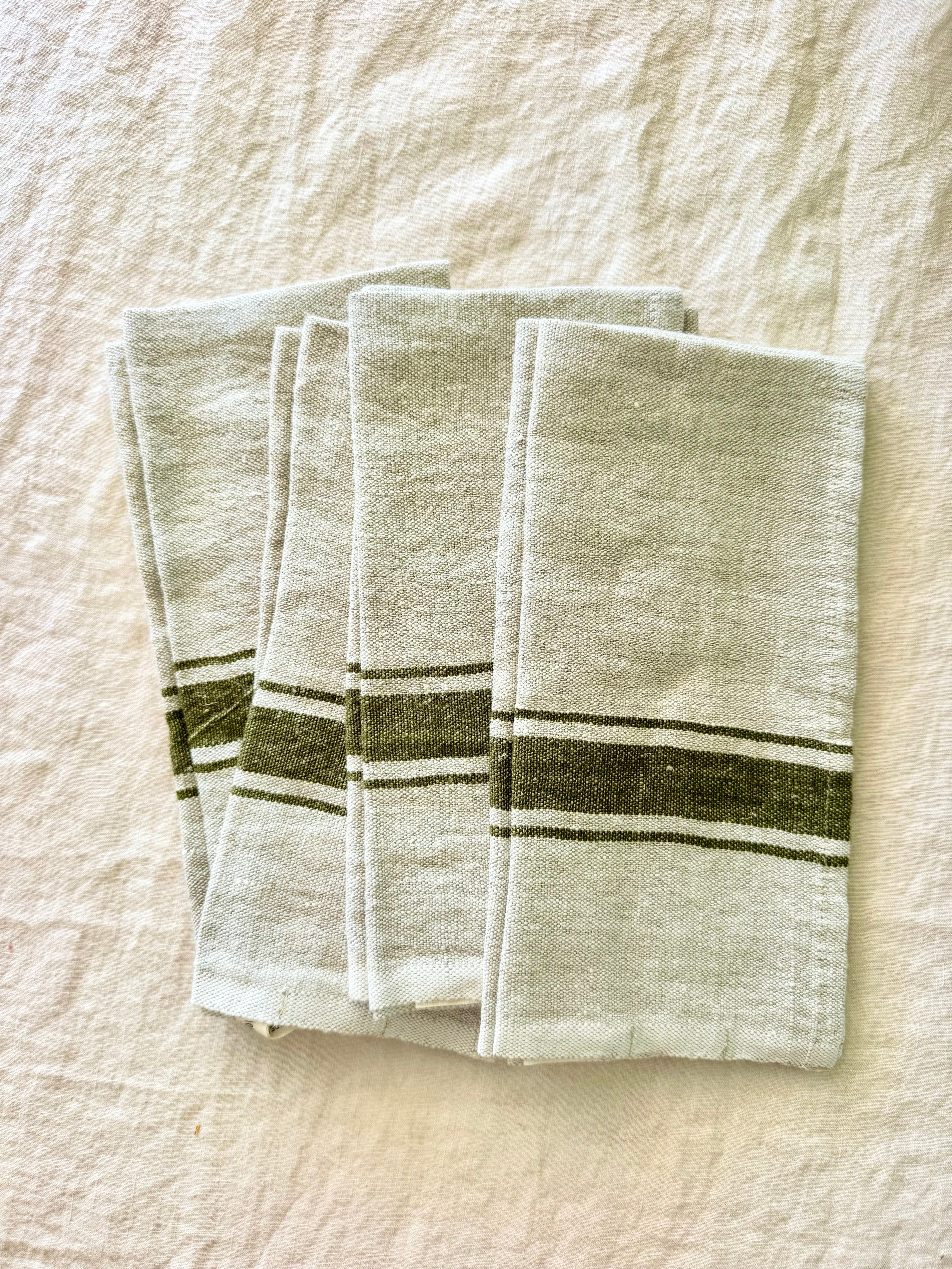 Marseille Napkins- Olive - S/4