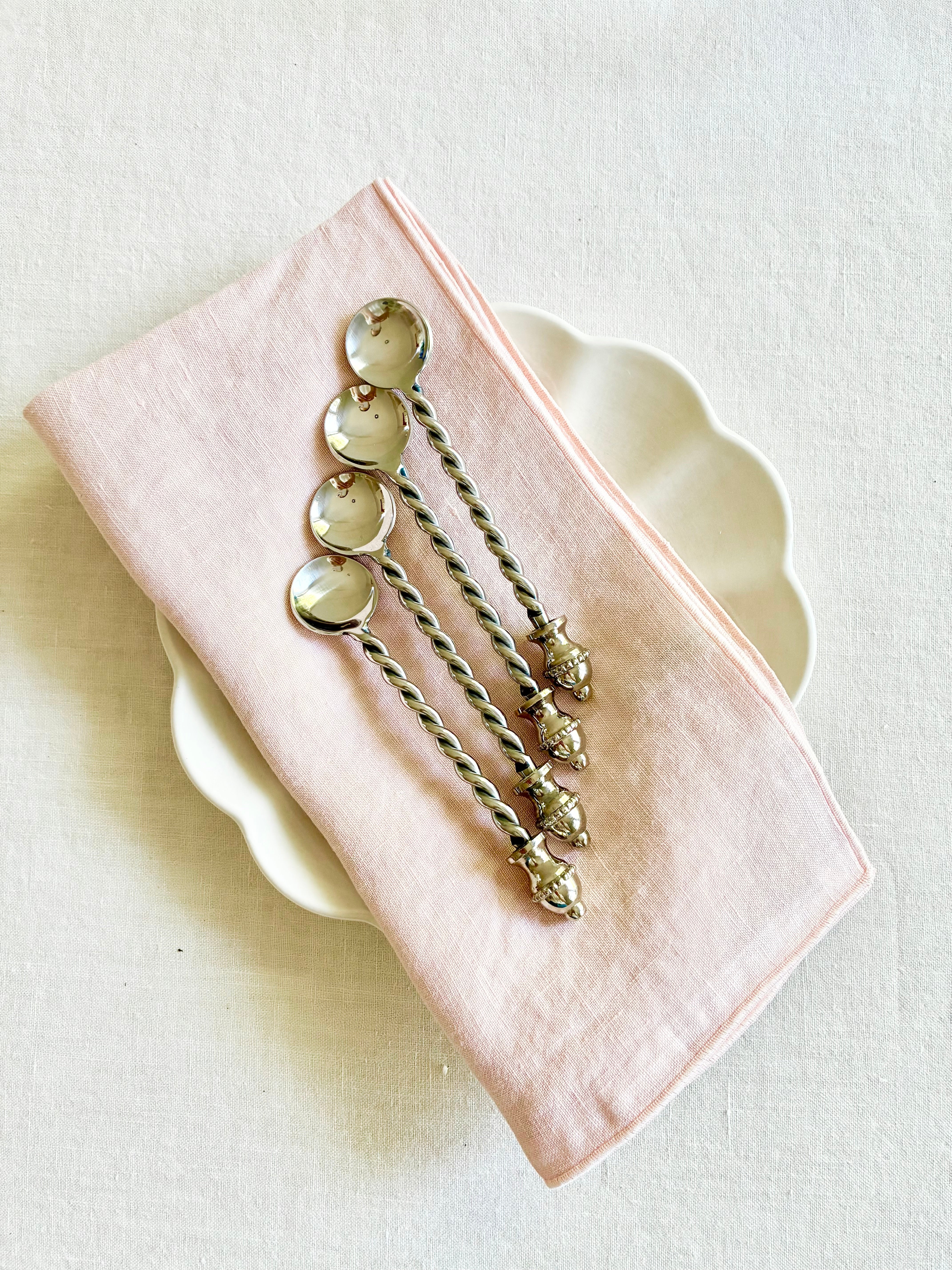 Espirale Demitasse Spoons - Set of 4