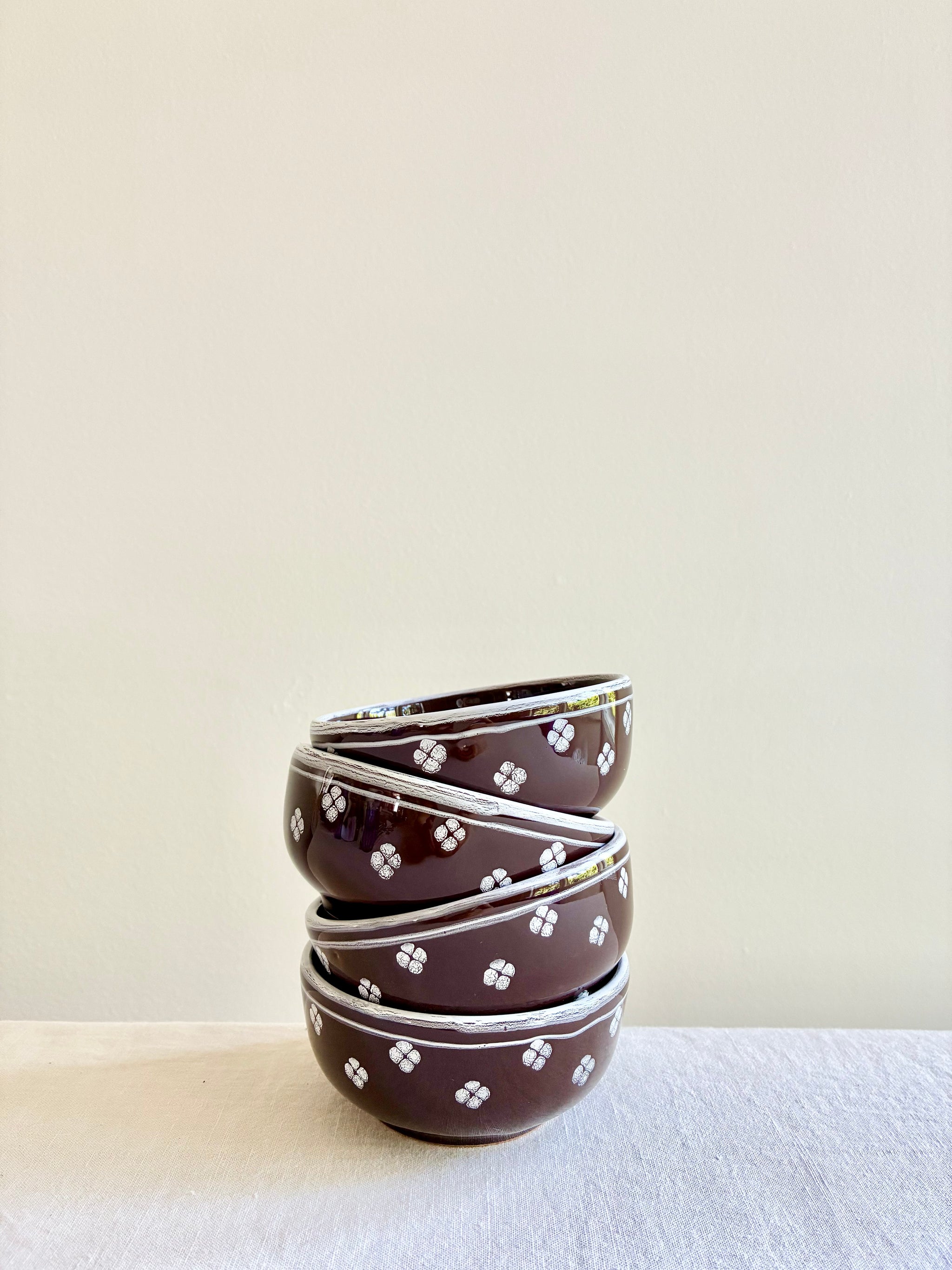 Rigo E Stella Snack Bowls- Coco - S/4