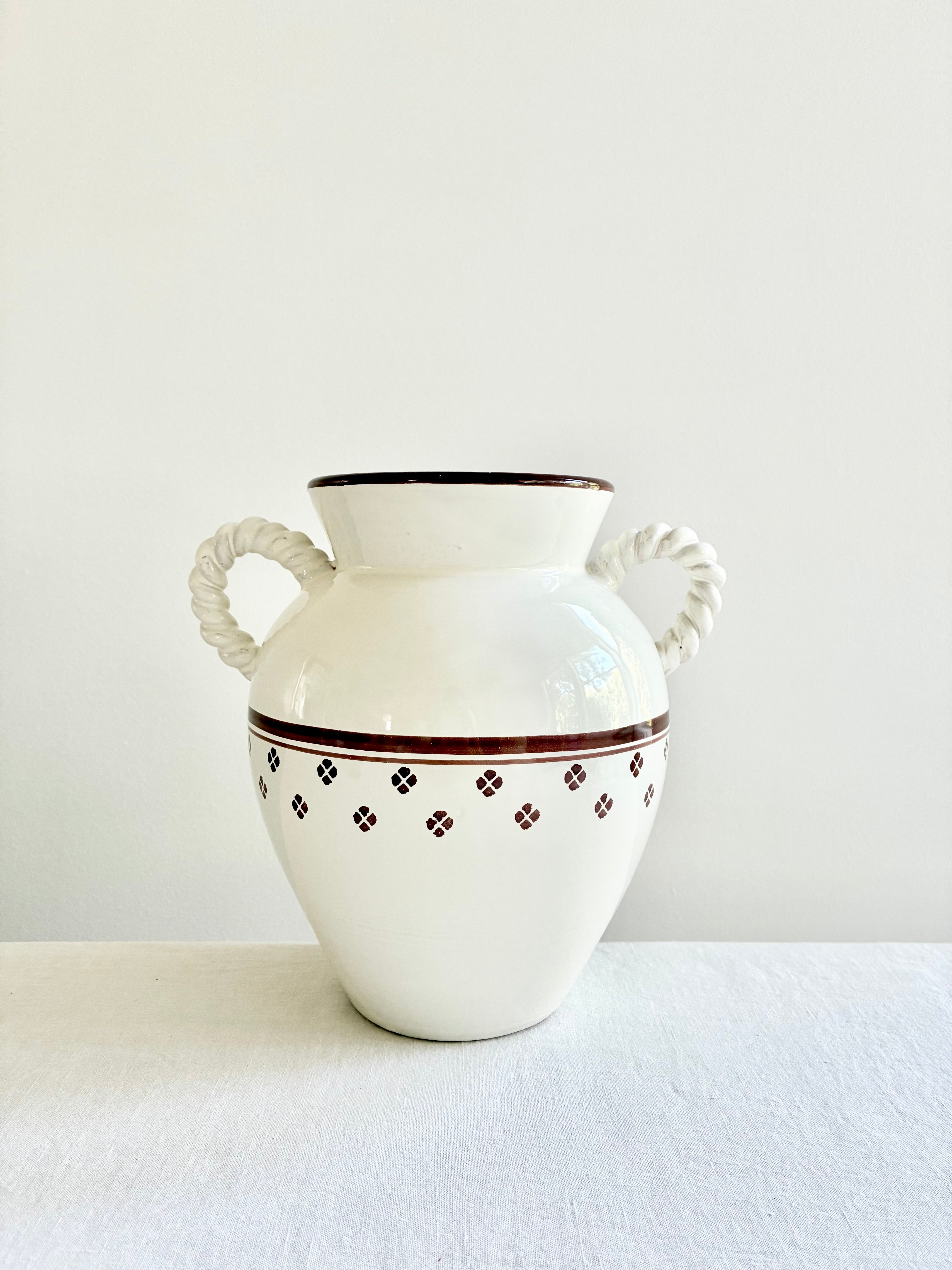 Rigo E Stella Large Vase - Crema