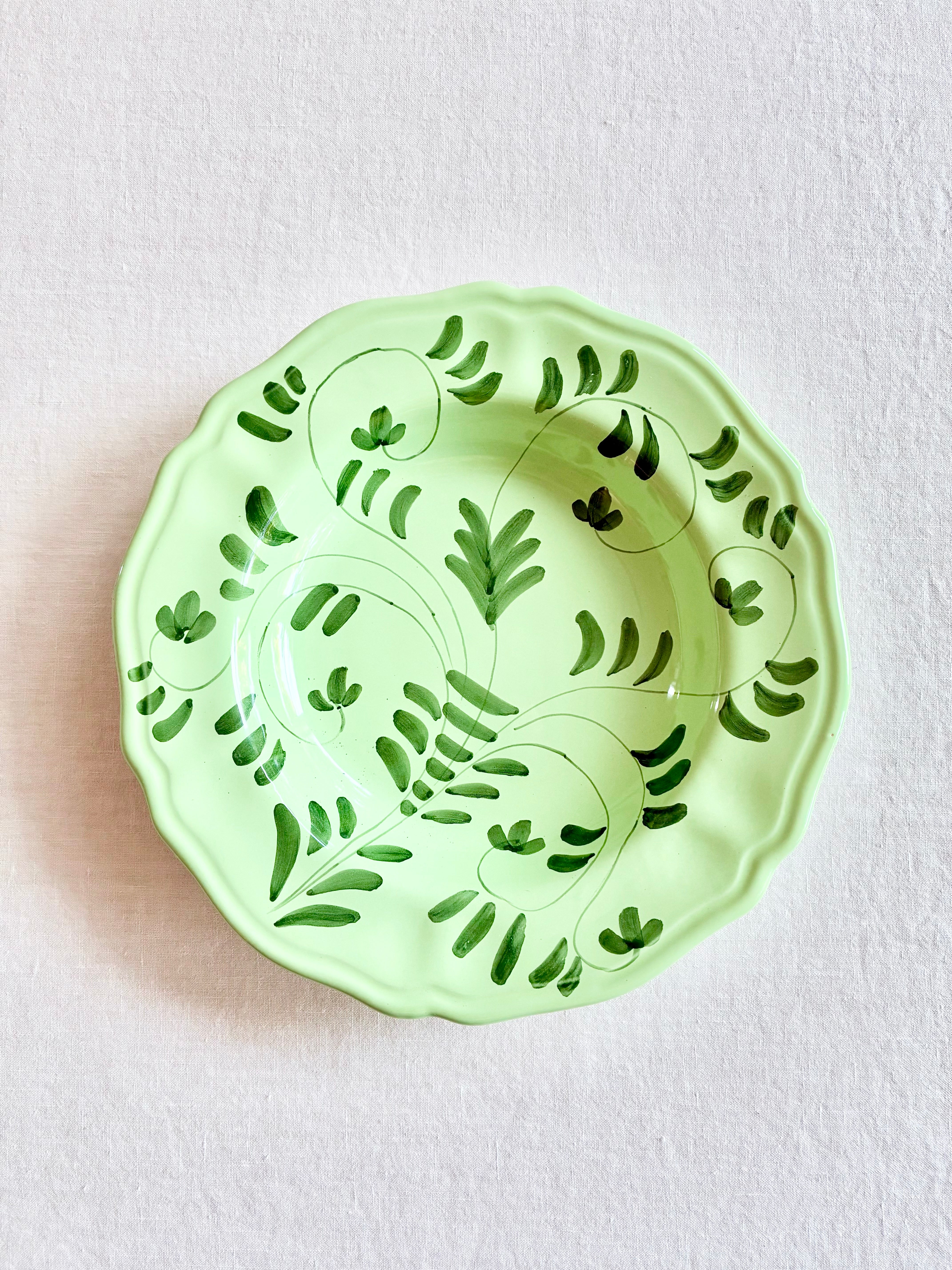 Fresco Dinnerware - Spring Green & Emerald