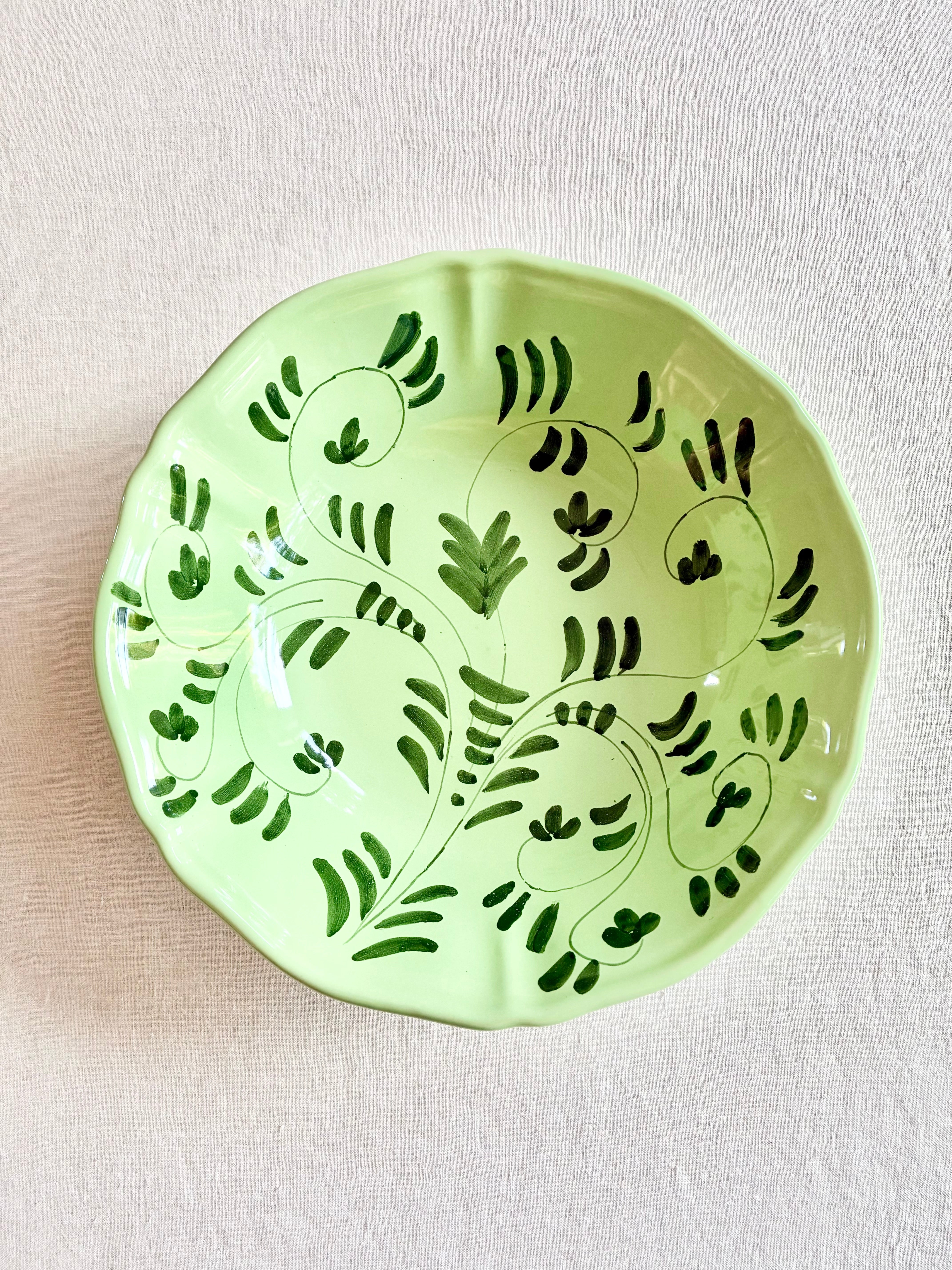 Fresco Serving Bowls S/M/L - Spring Green & Emerald