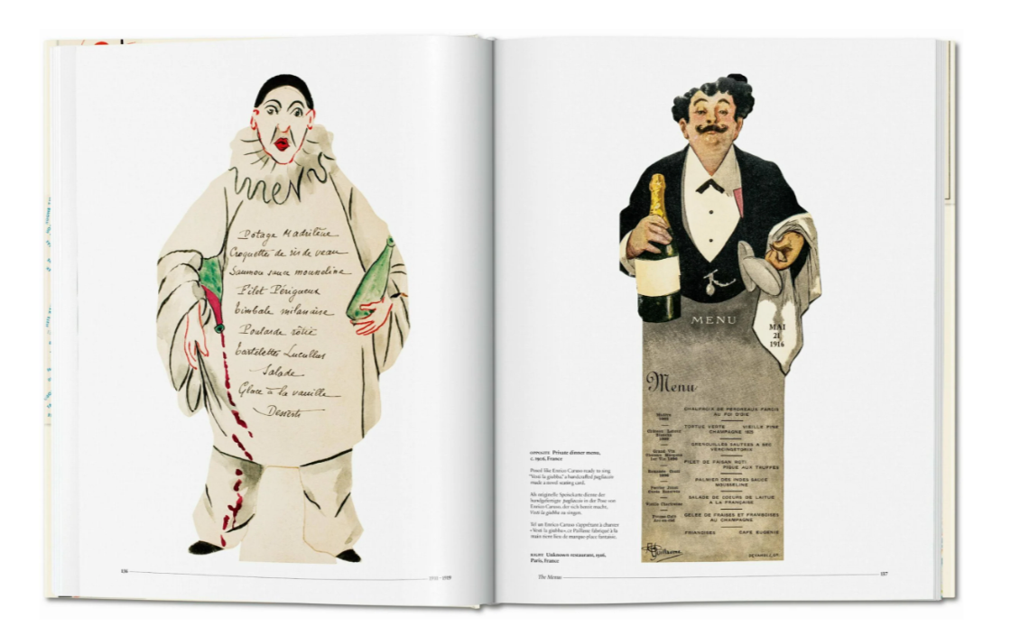 Menu Design in Europe - Art Book