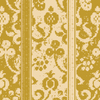dorothea dress melograno stripe detail view yellow and cream print