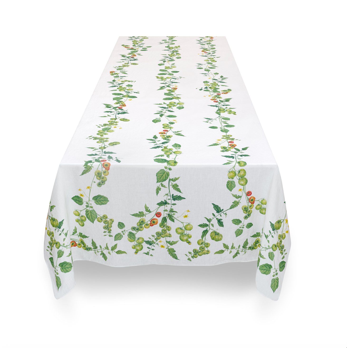 Tomato Vert  Tablecloth - 3 sizes available