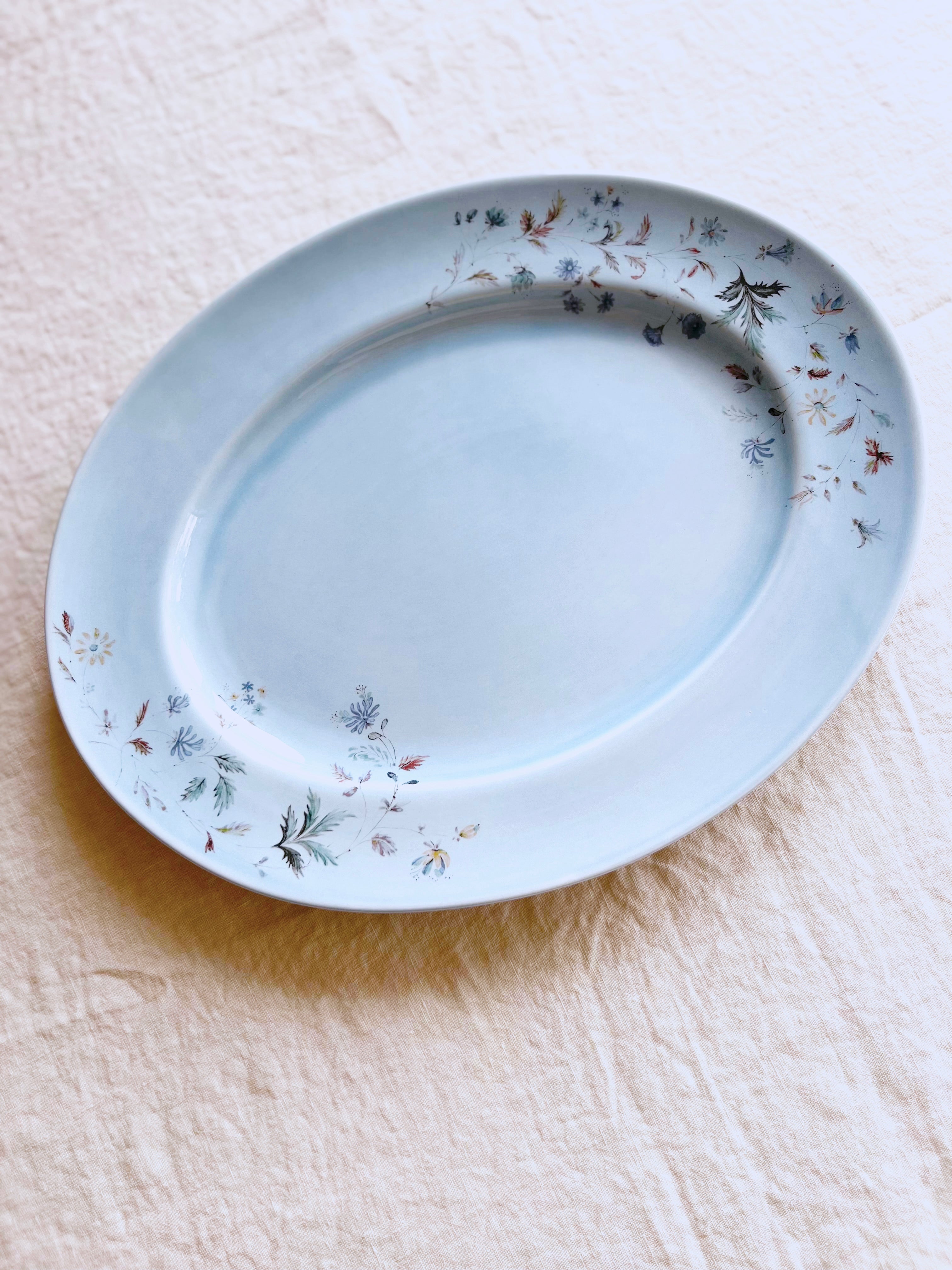 Sirena Blue Opal  Platter  11"