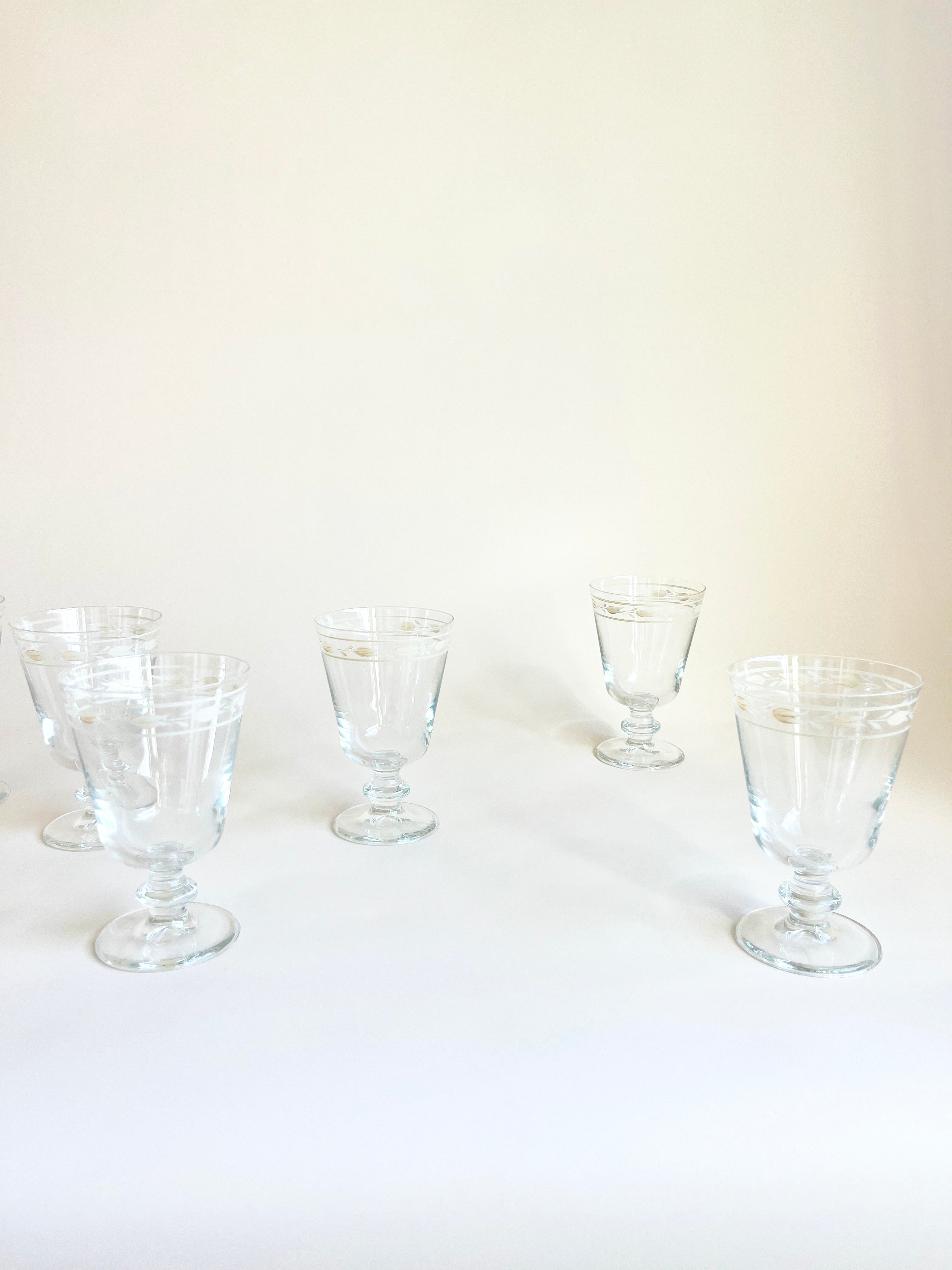 Sainte Marie Wine Glass - Crepe - S/6