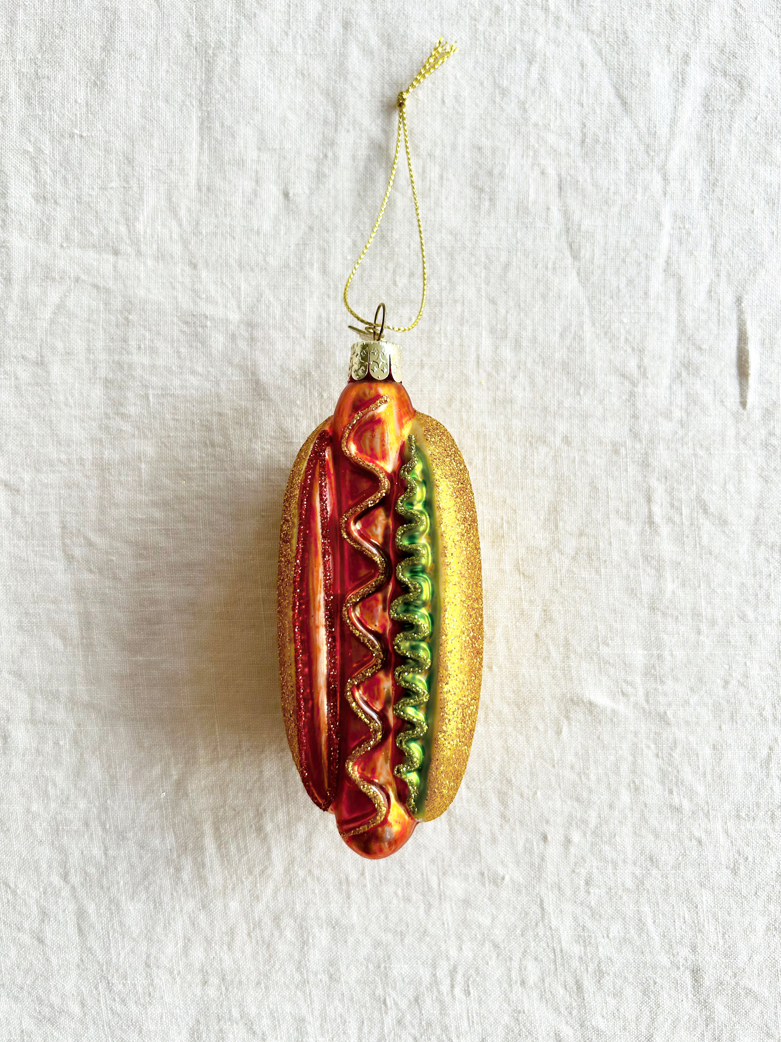 Hot Dog Ornament