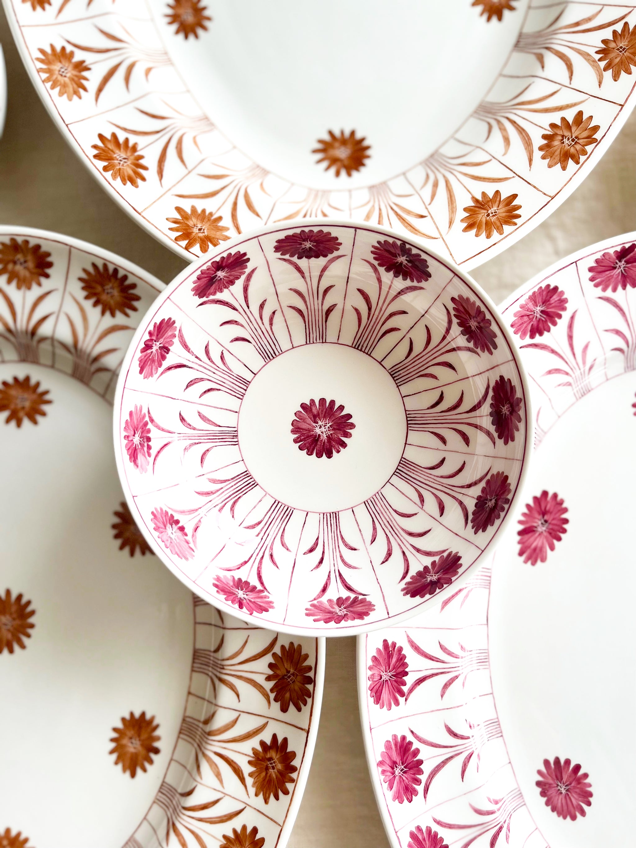 Amber Daisy Soup Bowl | Paravincini