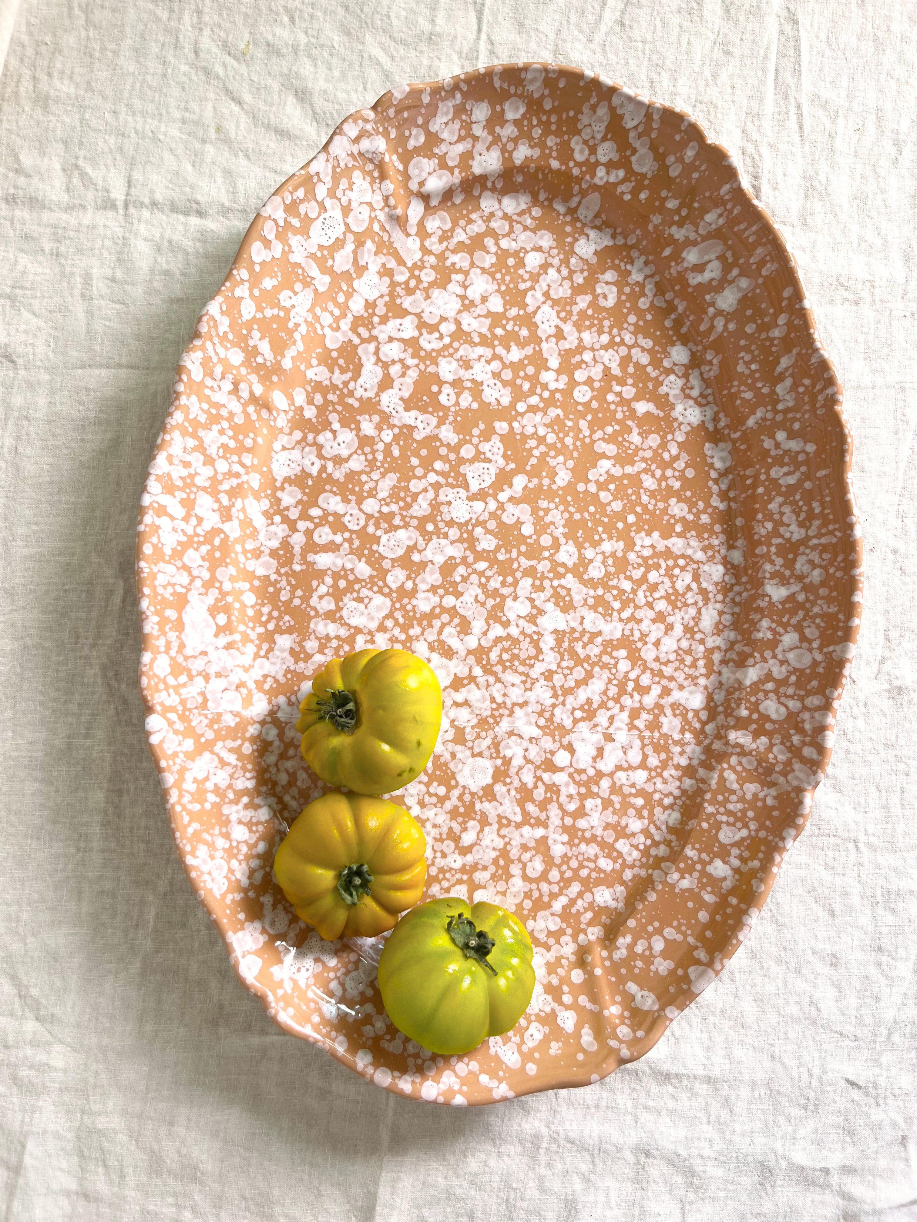 Pompeii Oval Platter - Sienna 20"