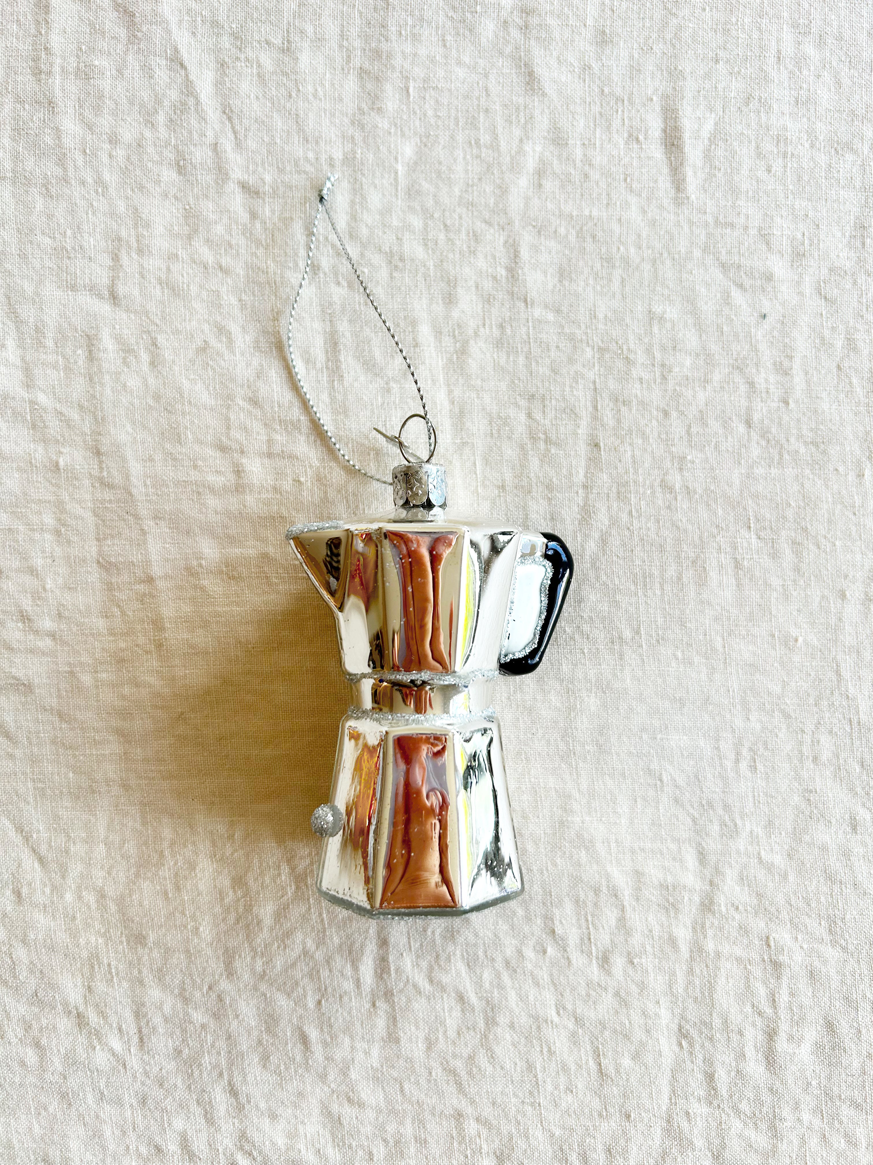 Euro Coffee Maker Ornament