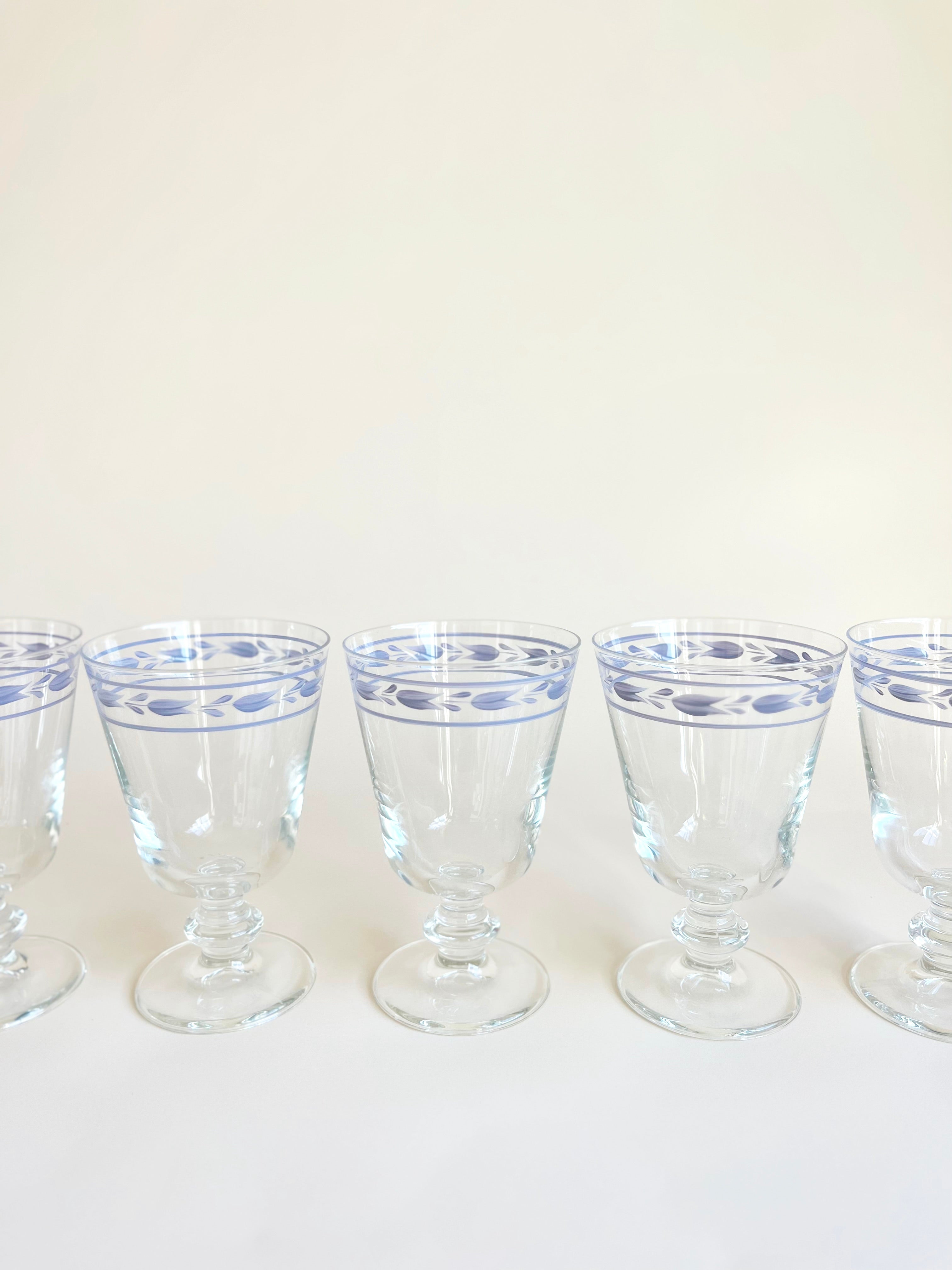 Sainte Marie Wine Glass - Lavender - S/6